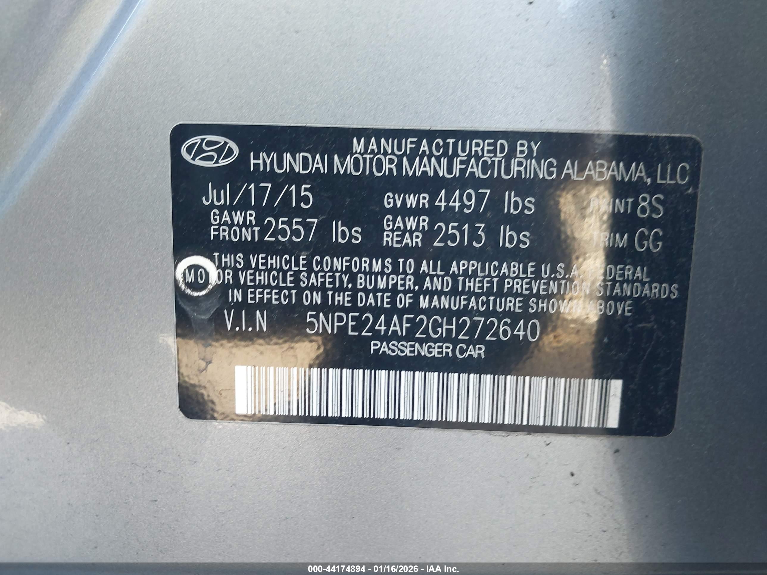 HYUNDAI SONATA image 9