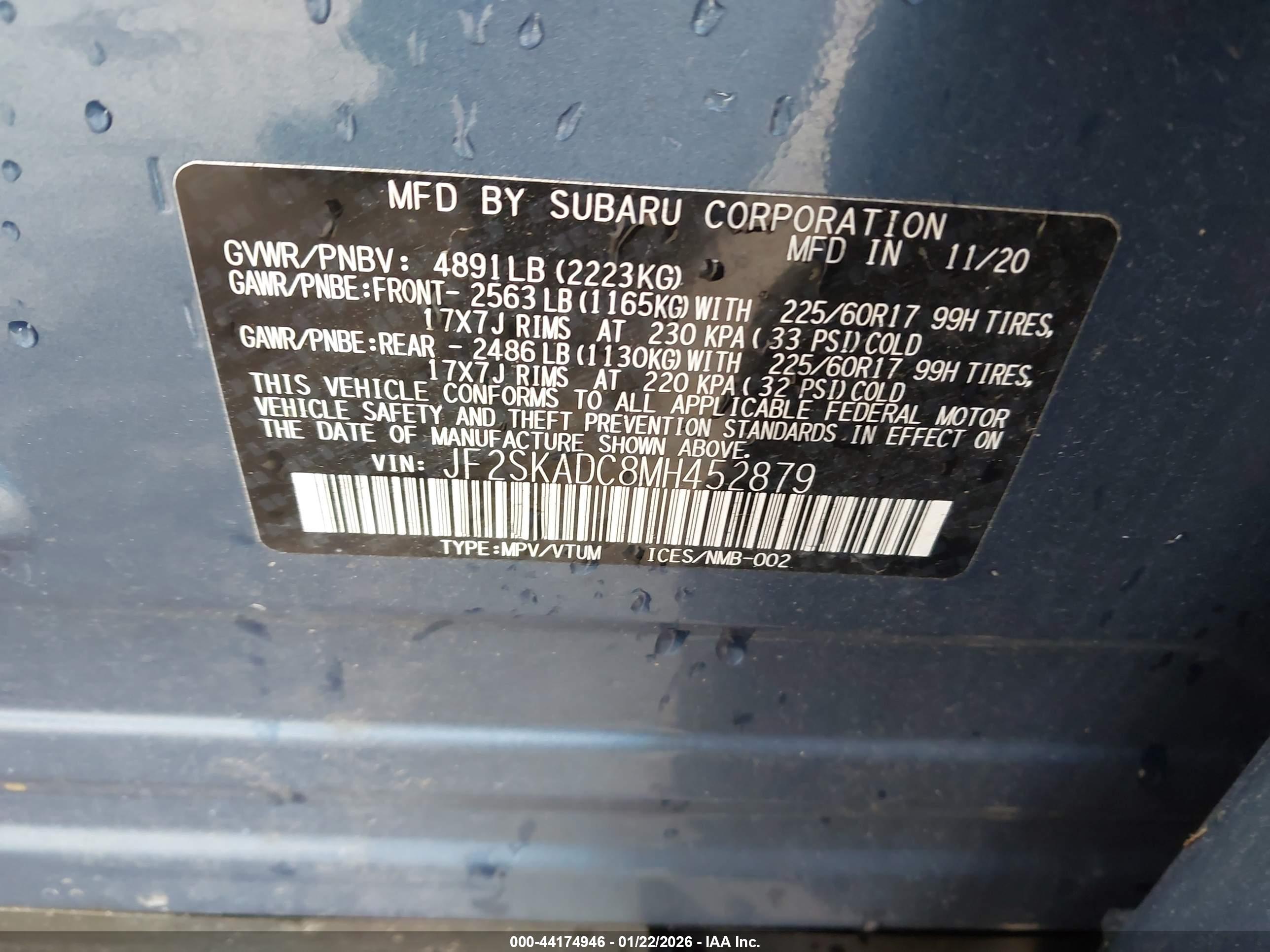 SUBARU FORESTER image 9