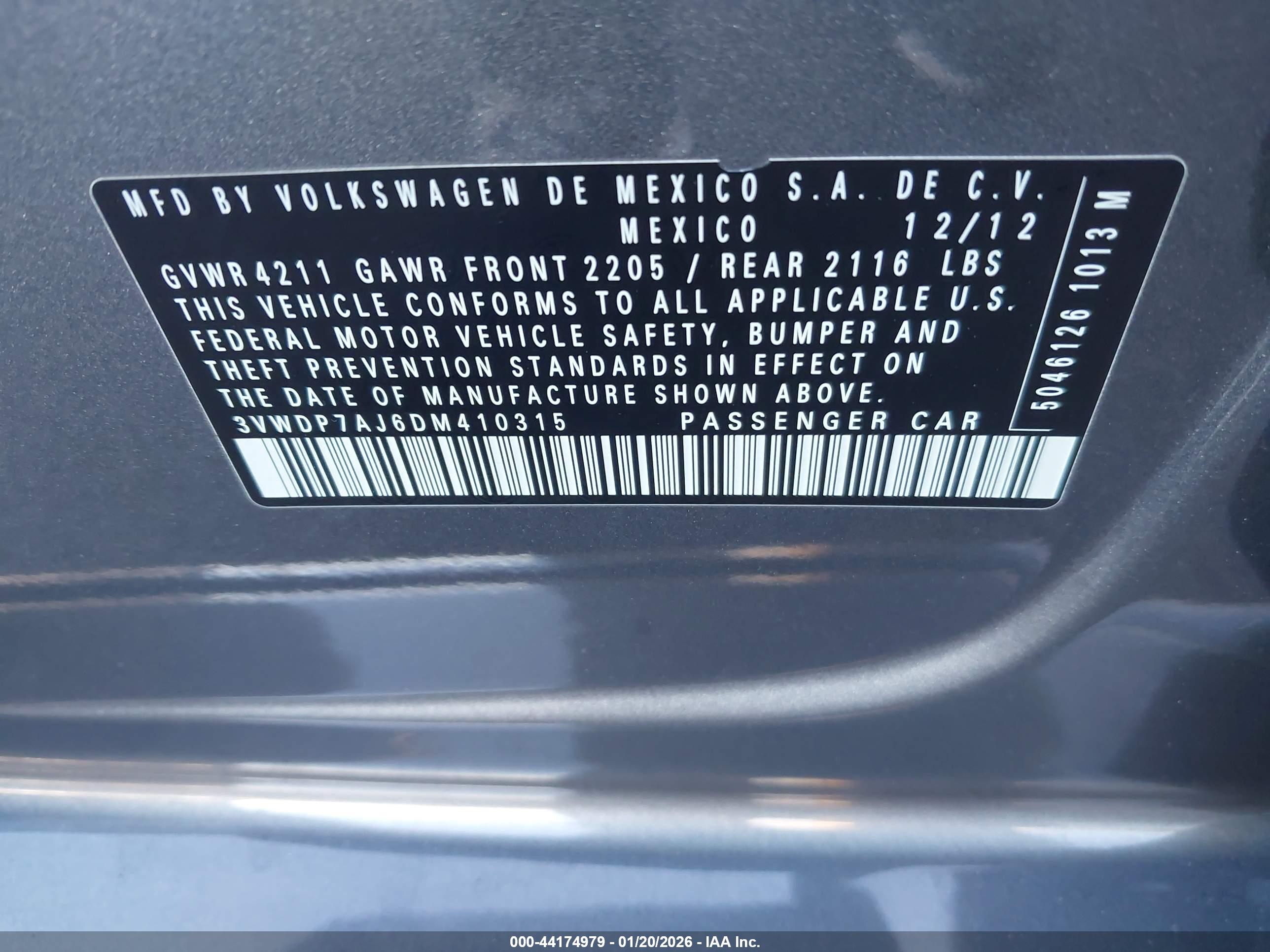 VOLKSWAGEN JETTA image 9