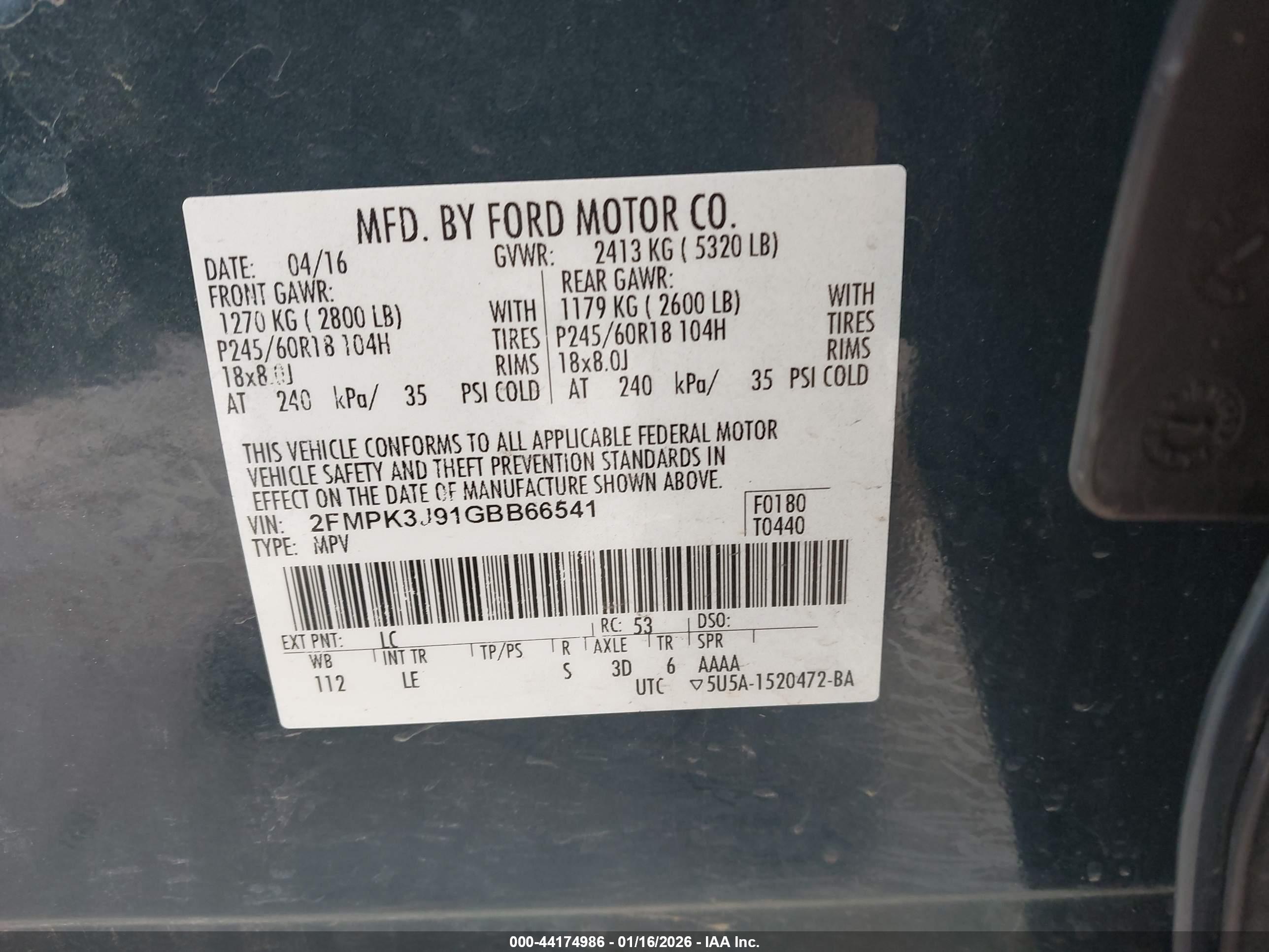 FORD EDGE image 9