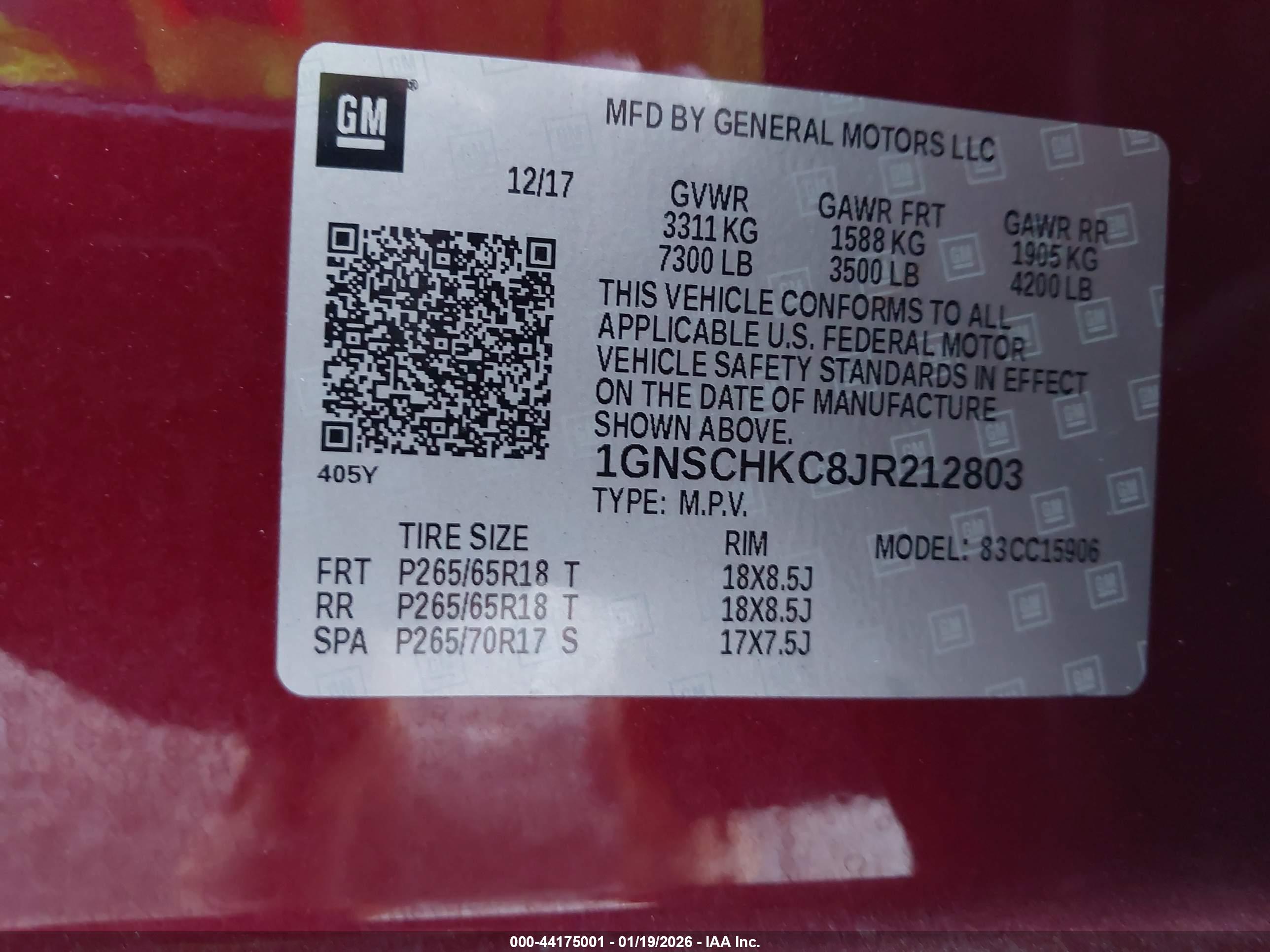 CHEVROLET SUBURBAN image 9