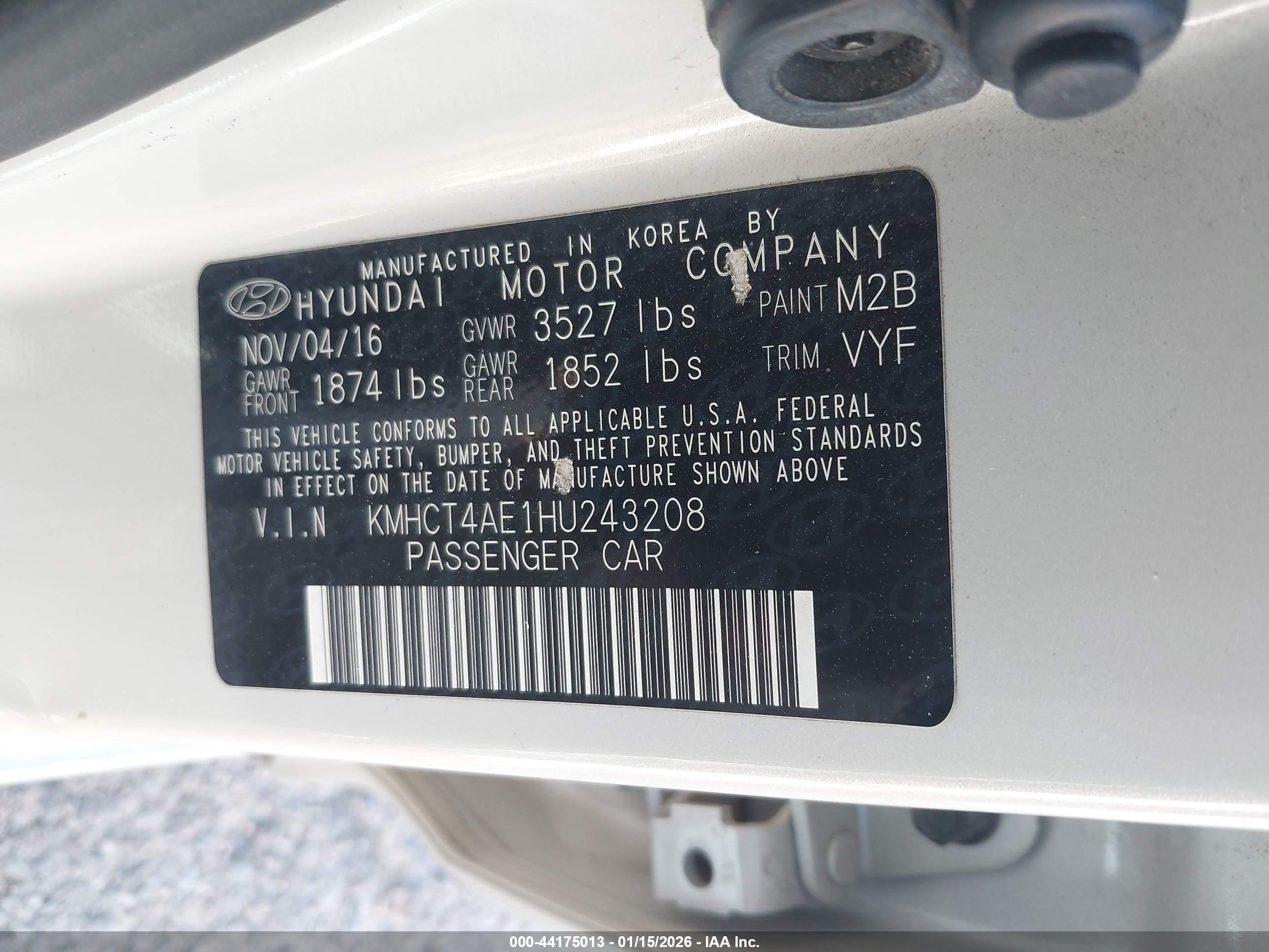 HYUNDAI ACCENT image 9