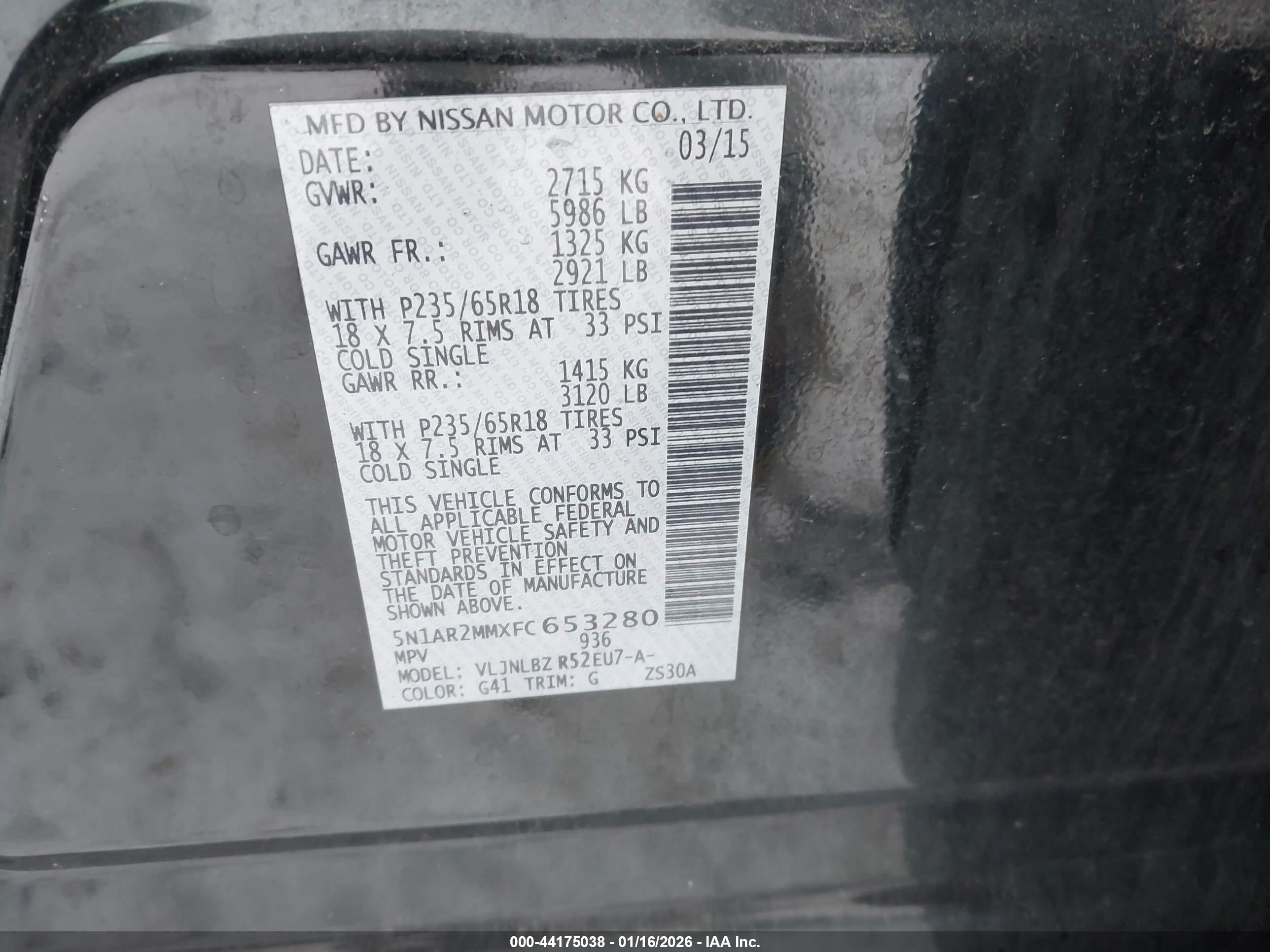 NISSAN PATHFINDER image 9