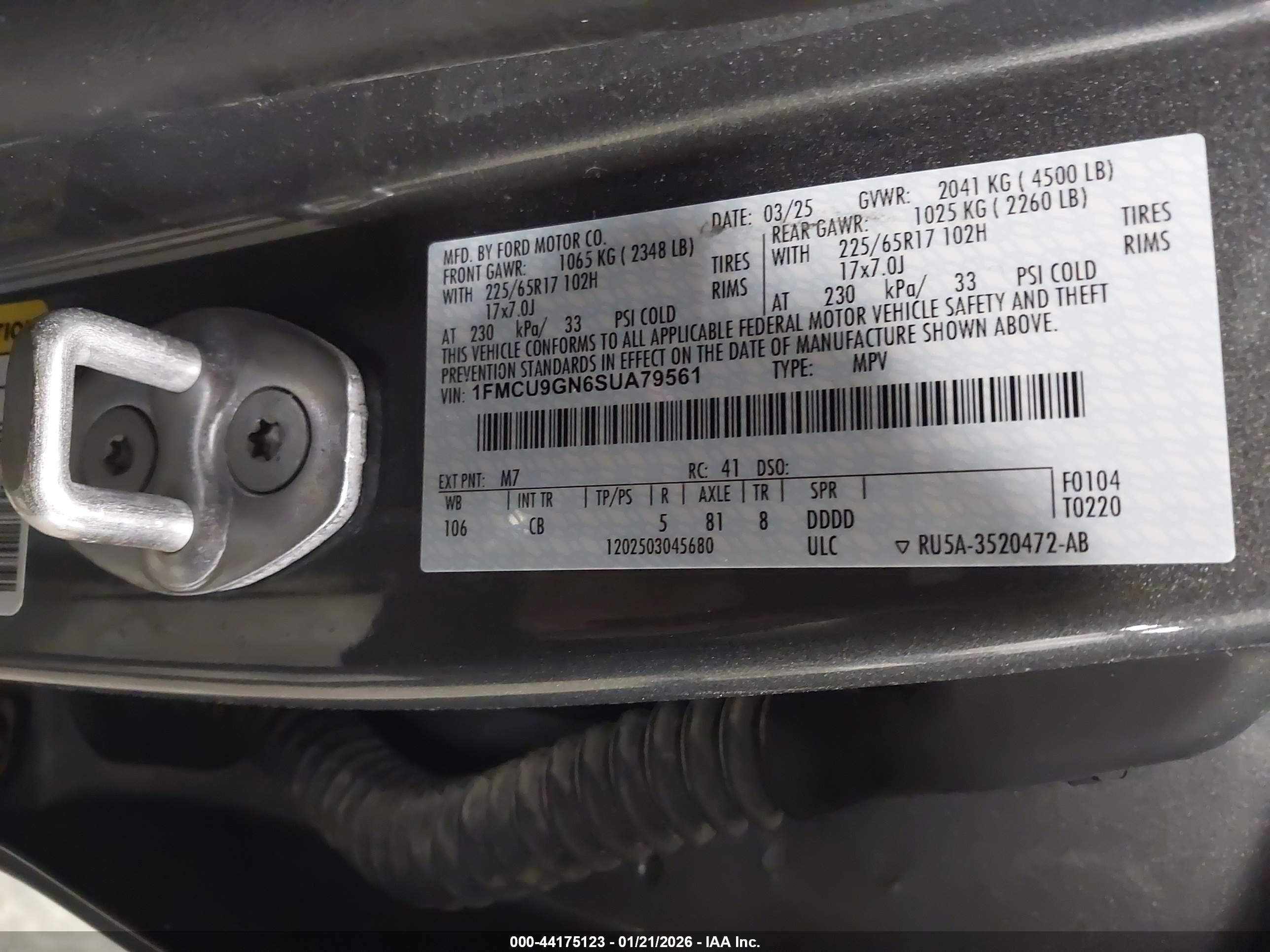 FORD ESCAPE image 9
