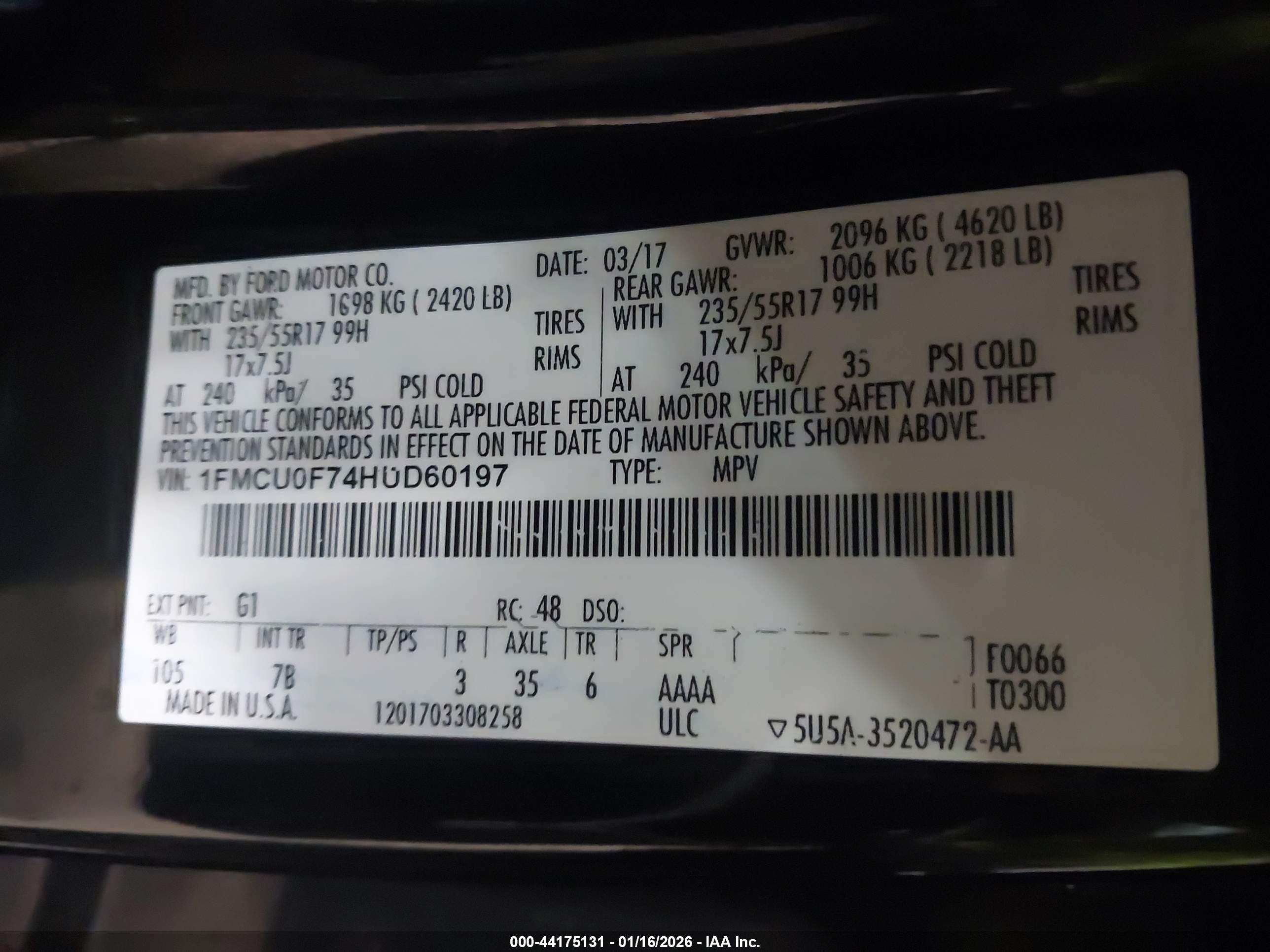 FORD ESCAPE image 9