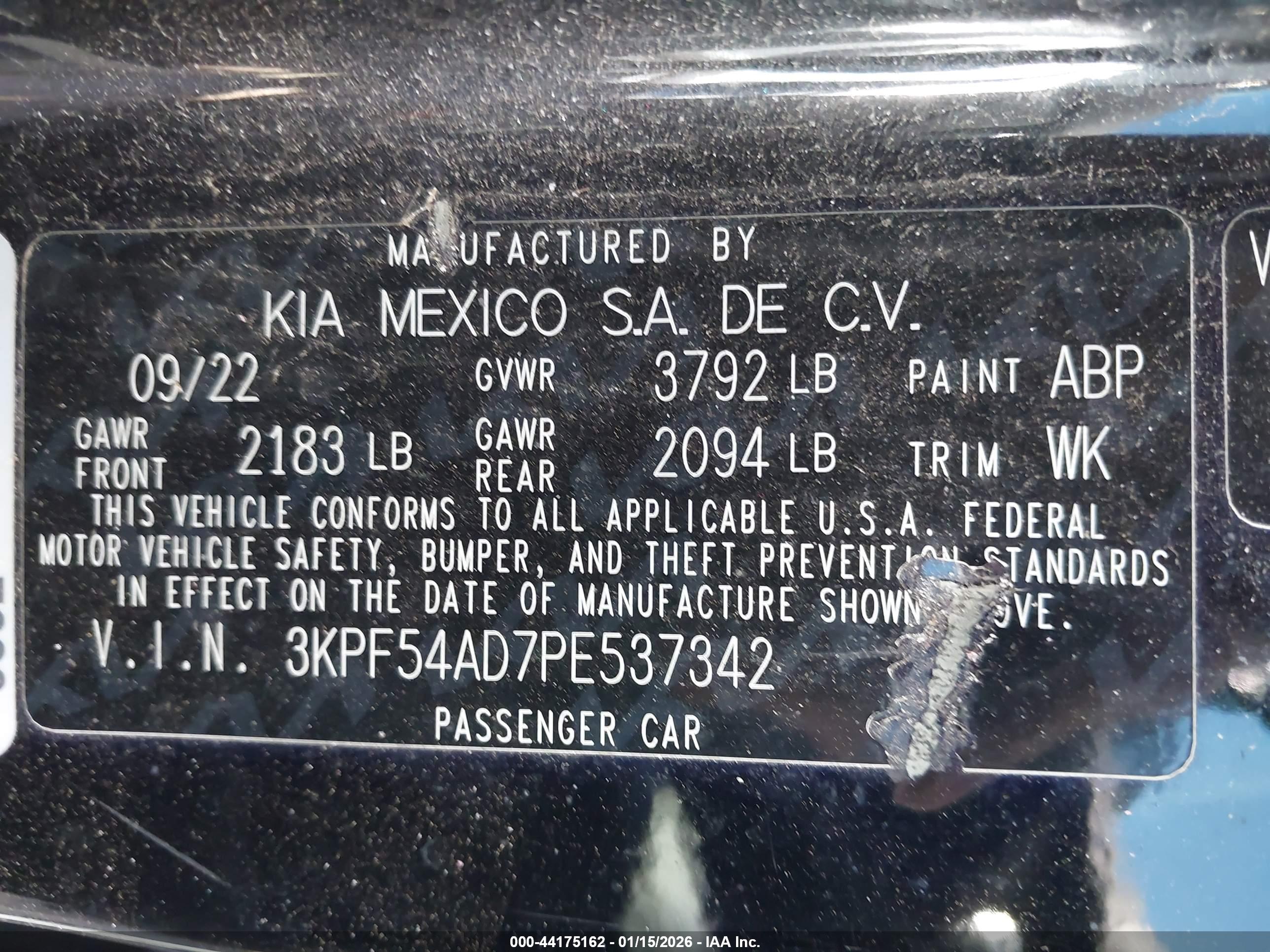 KIA FORTE image 9
