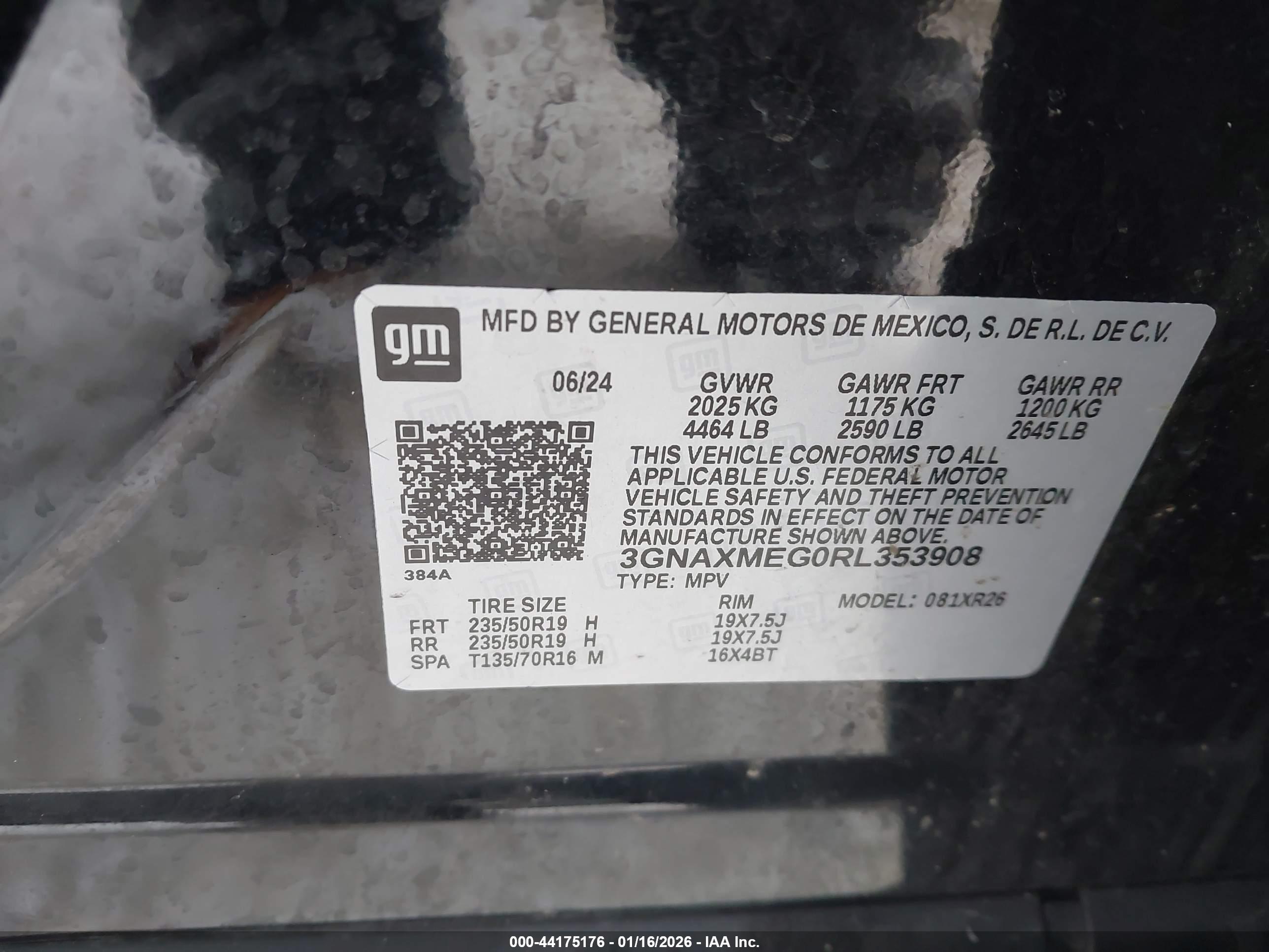 CHEVROLET EQUINOX image 9