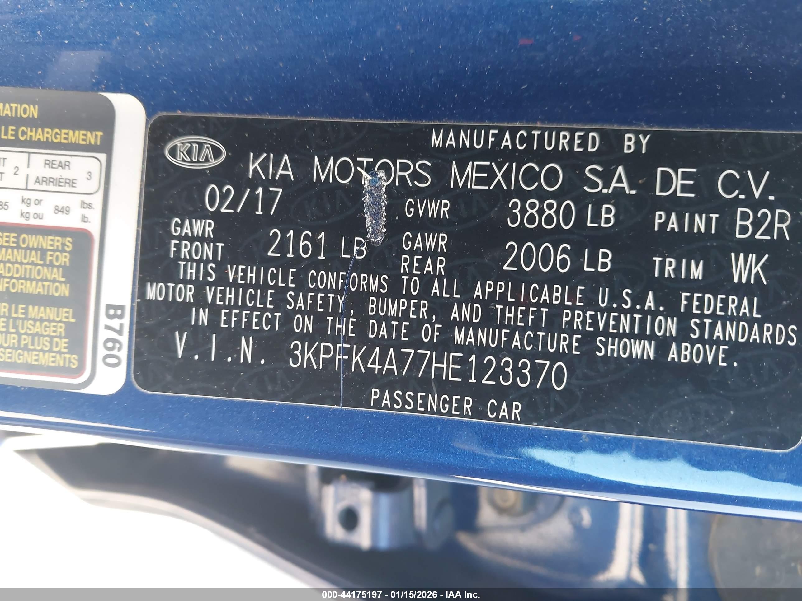KIA FORTE image 9