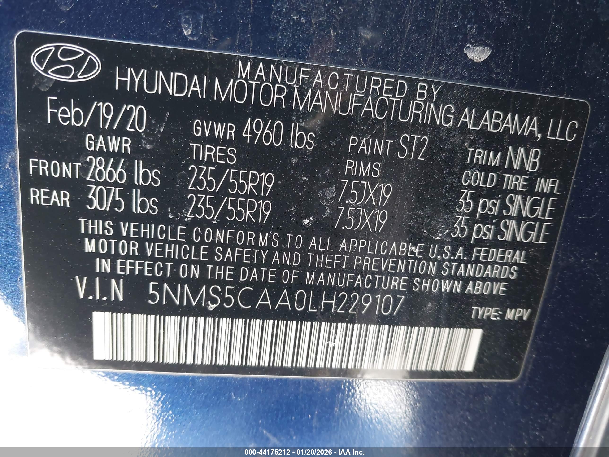 HYUNDAI SANTA image 9