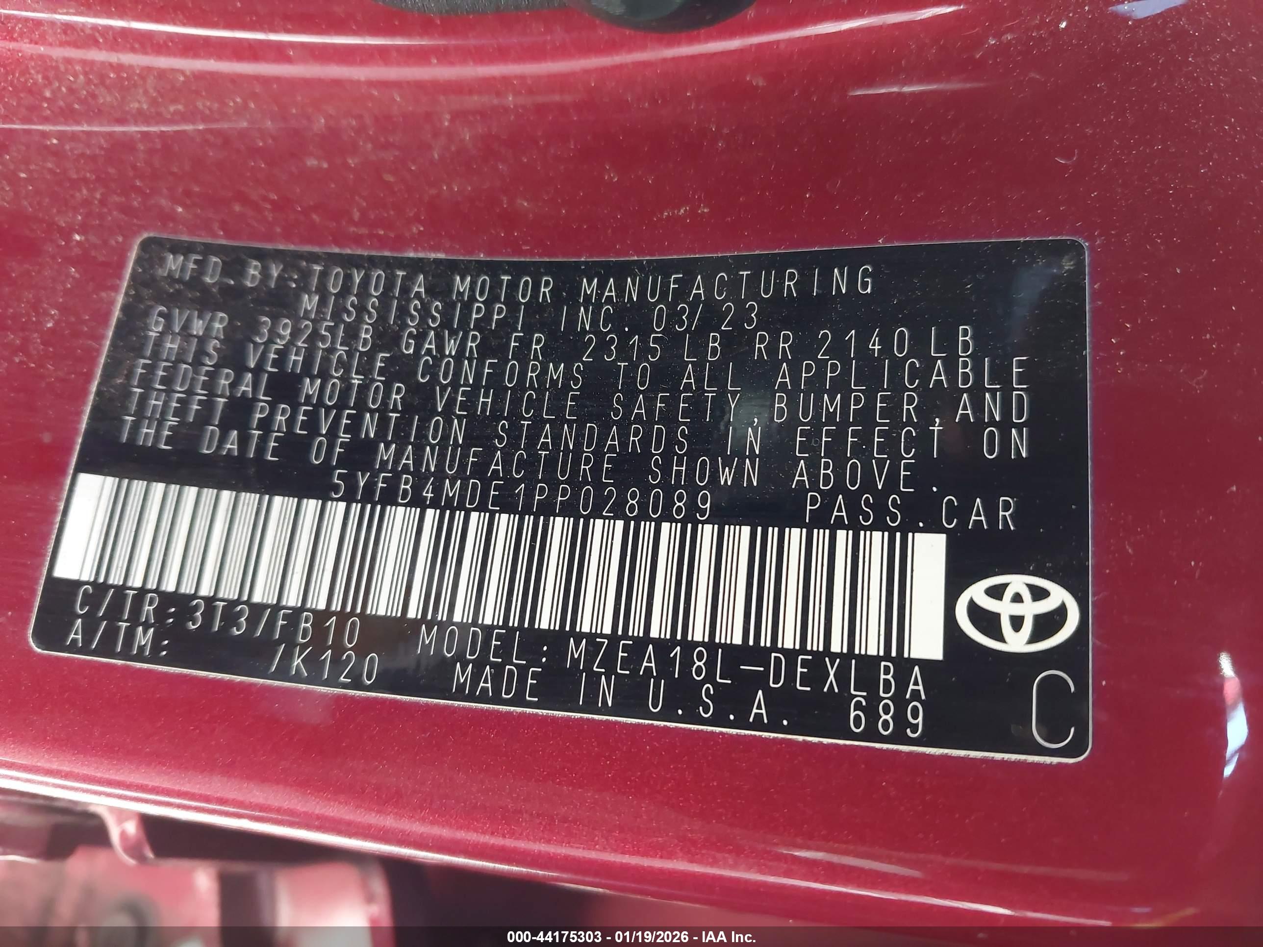 TOYOTA COROLLA image 9