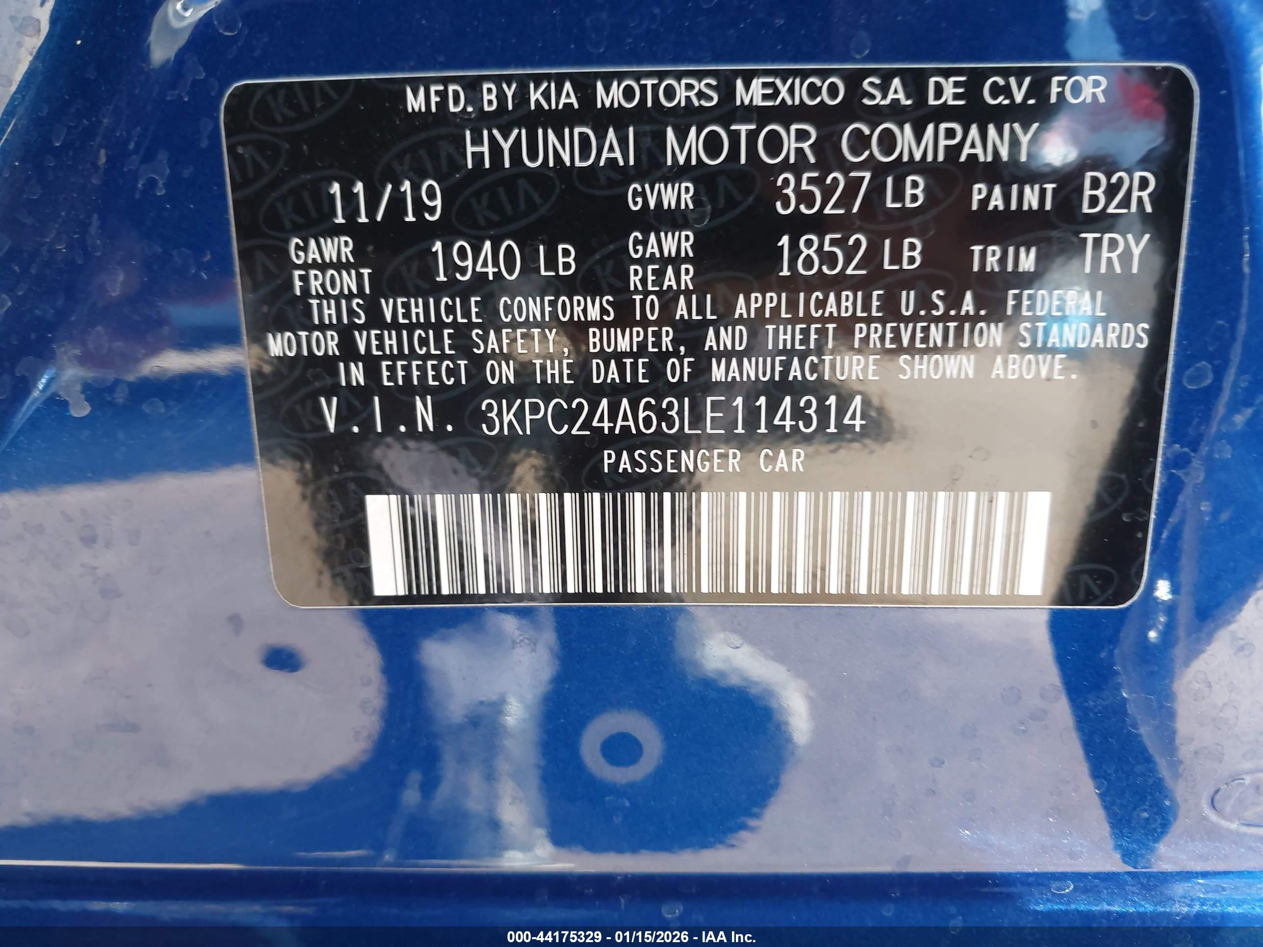 HYUNDAI ACCENT image 9