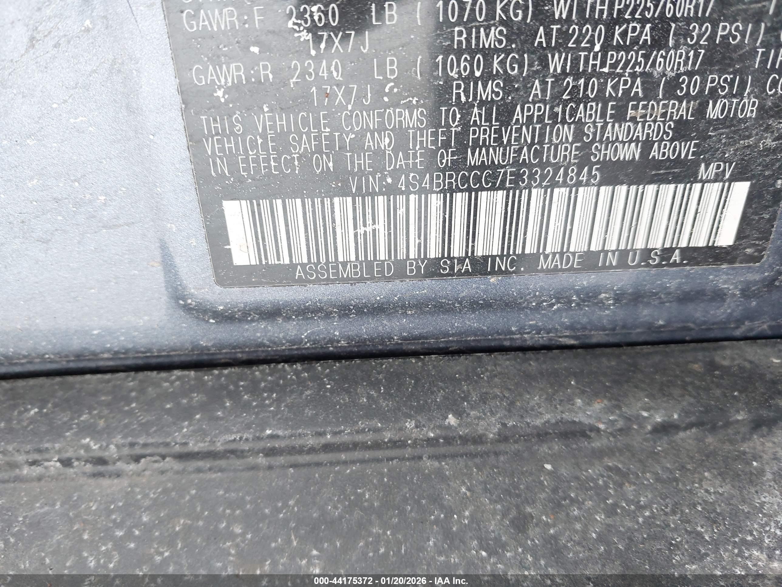 SUBARU OUTBACK image 9