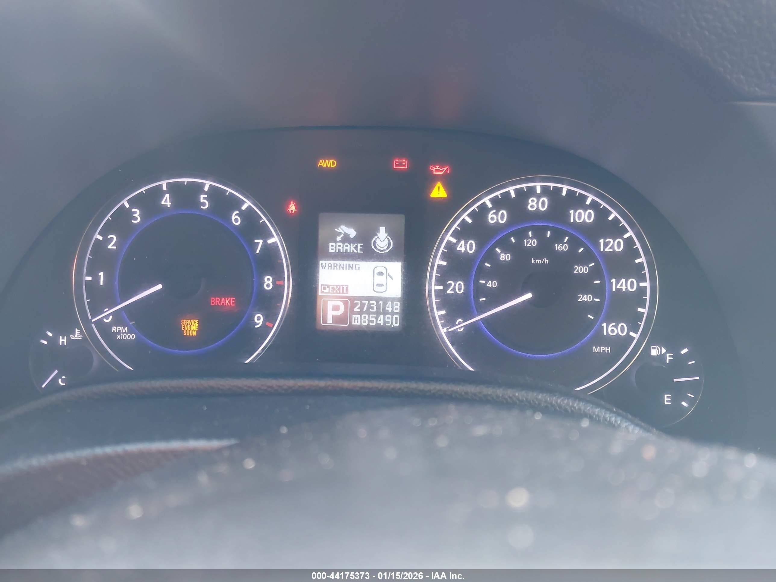 INFINITI G37X image 7