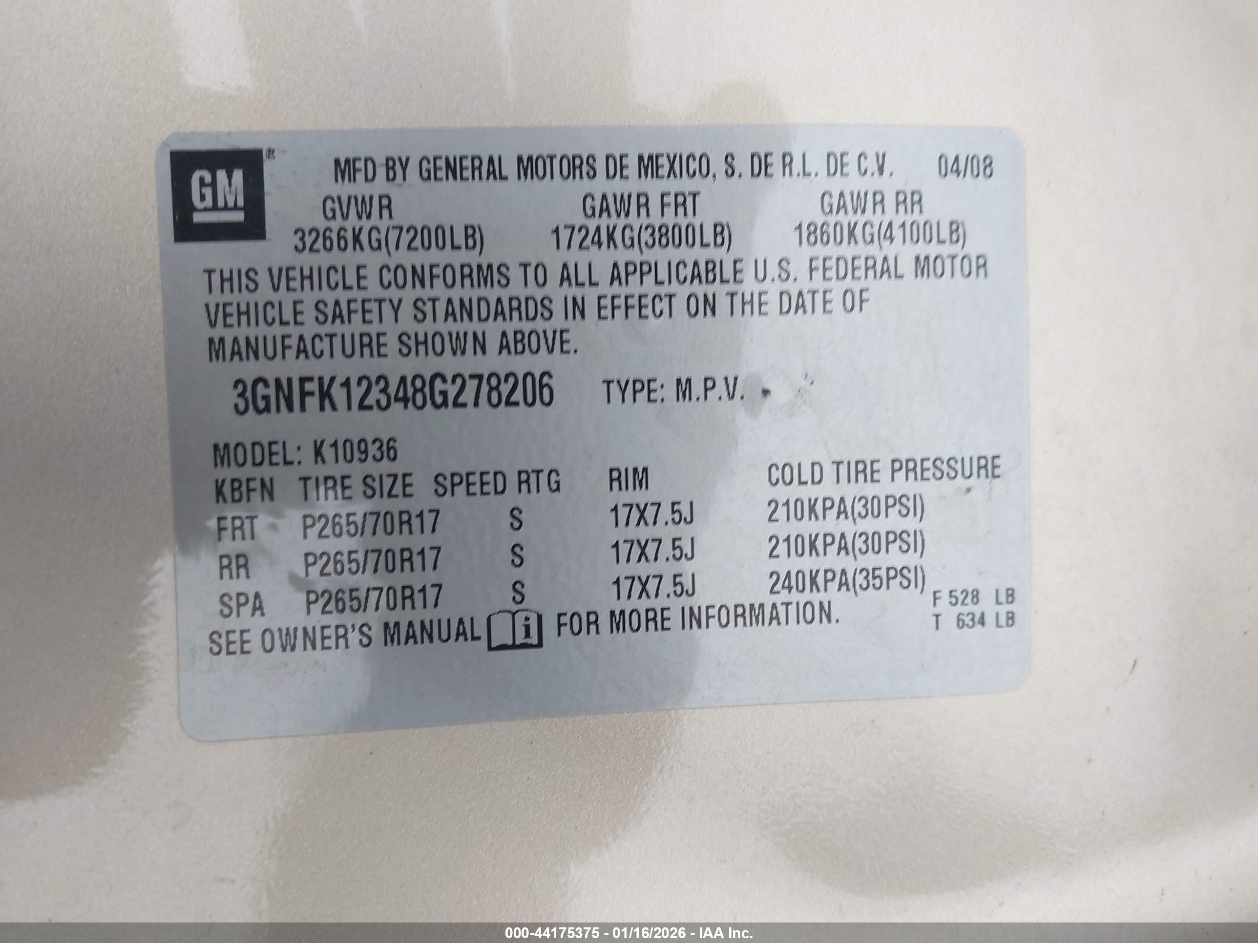 CHEVROLET AVALANCHE image 9