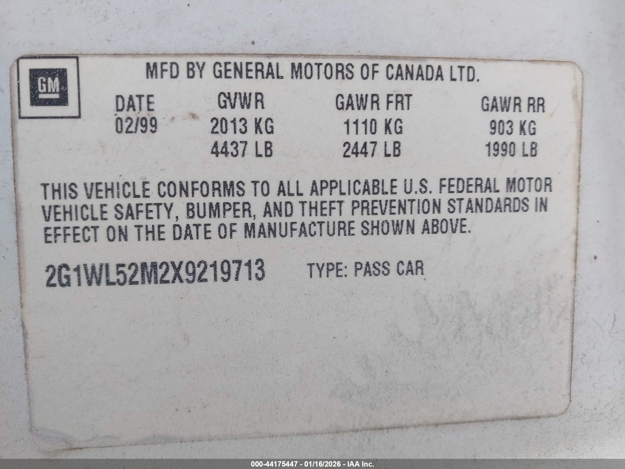 CHEVROLET LUMINA image 9