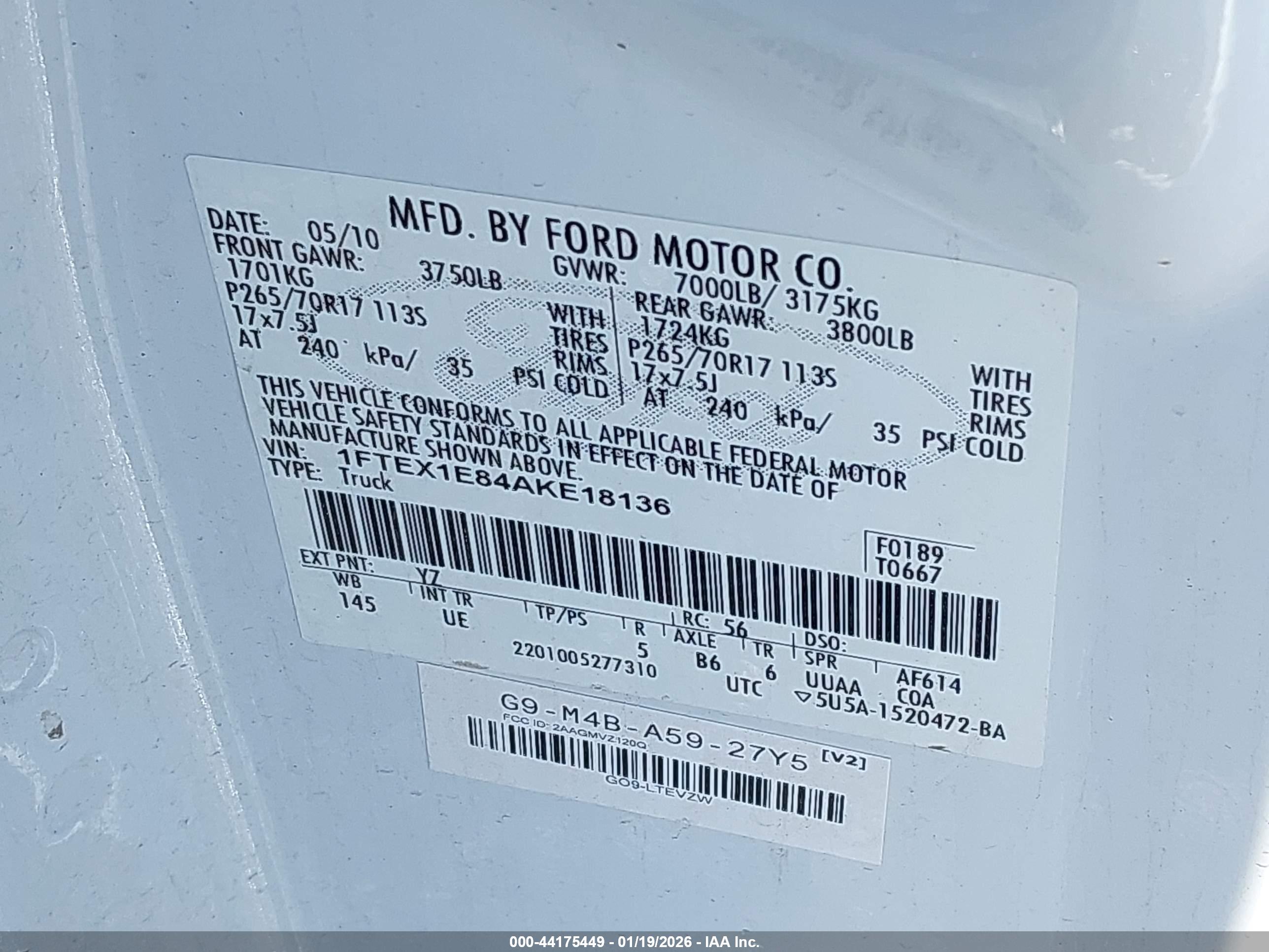 FORD F-150 image 9