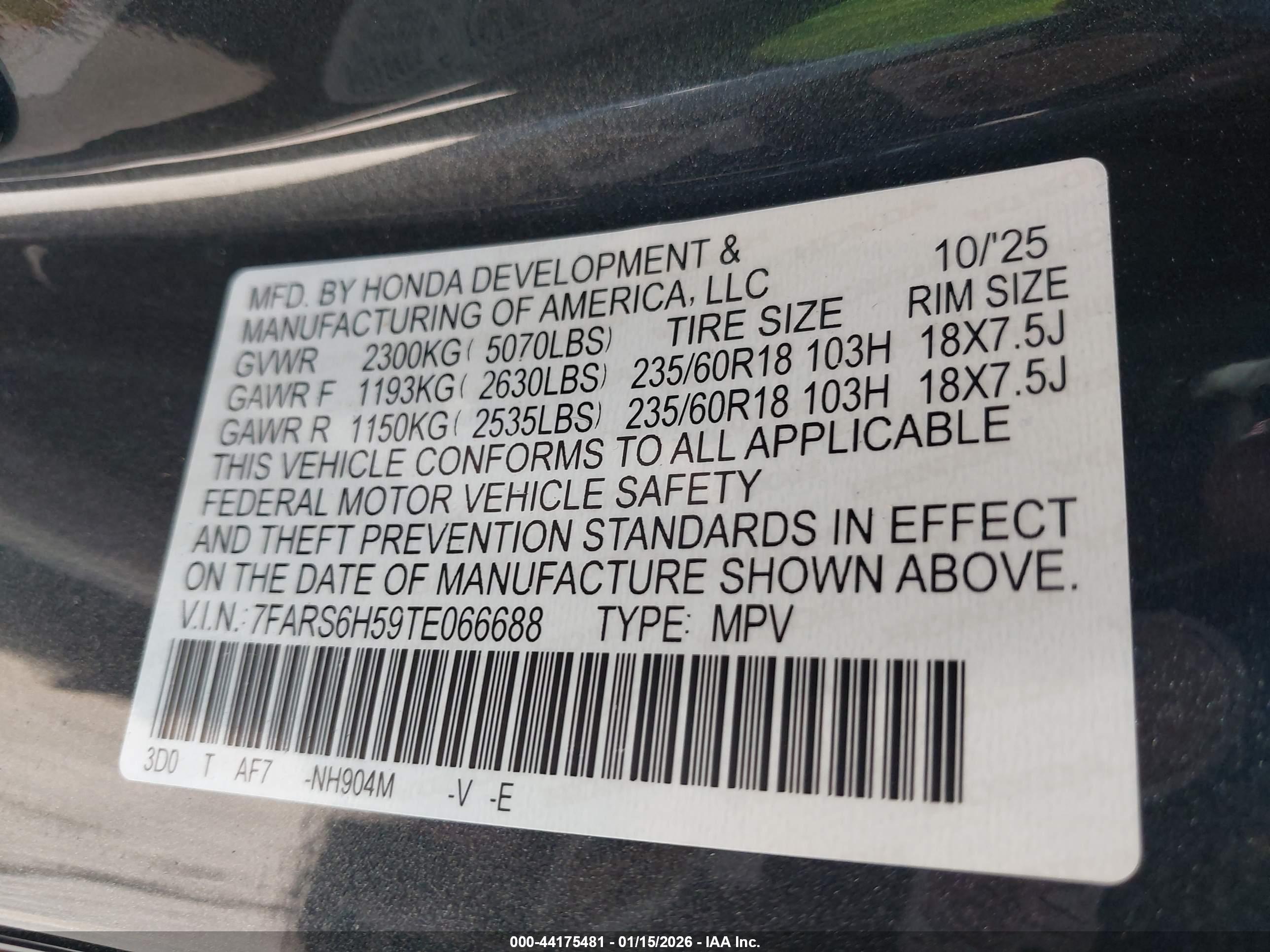 HONDA CR-V image 9