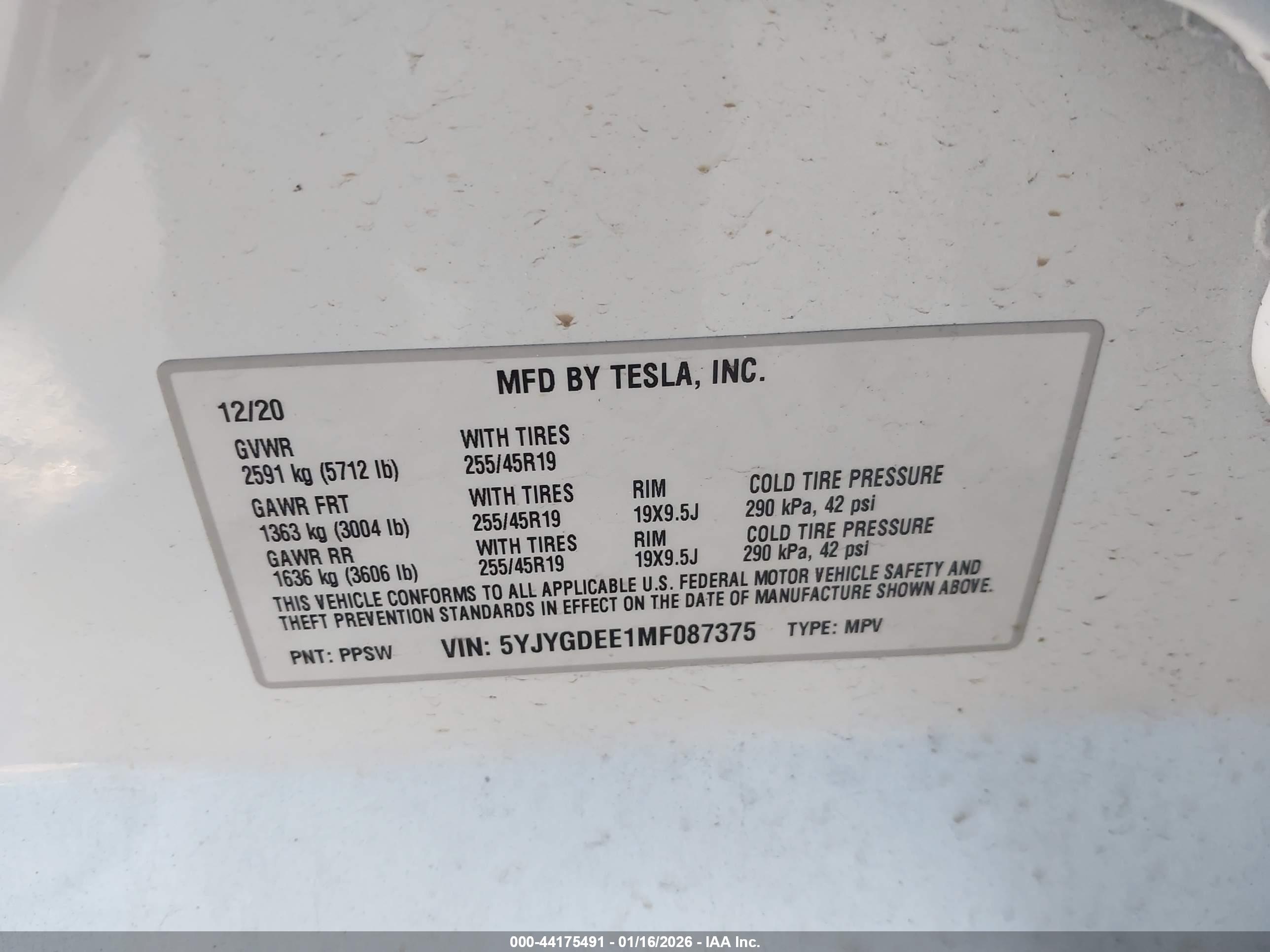 TESLA MODEL image 9