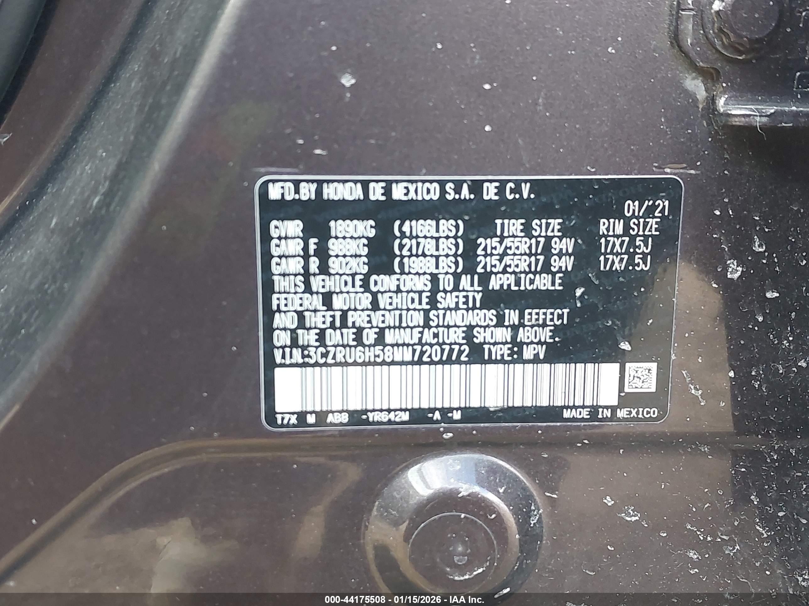 HONDA HR-V image 9