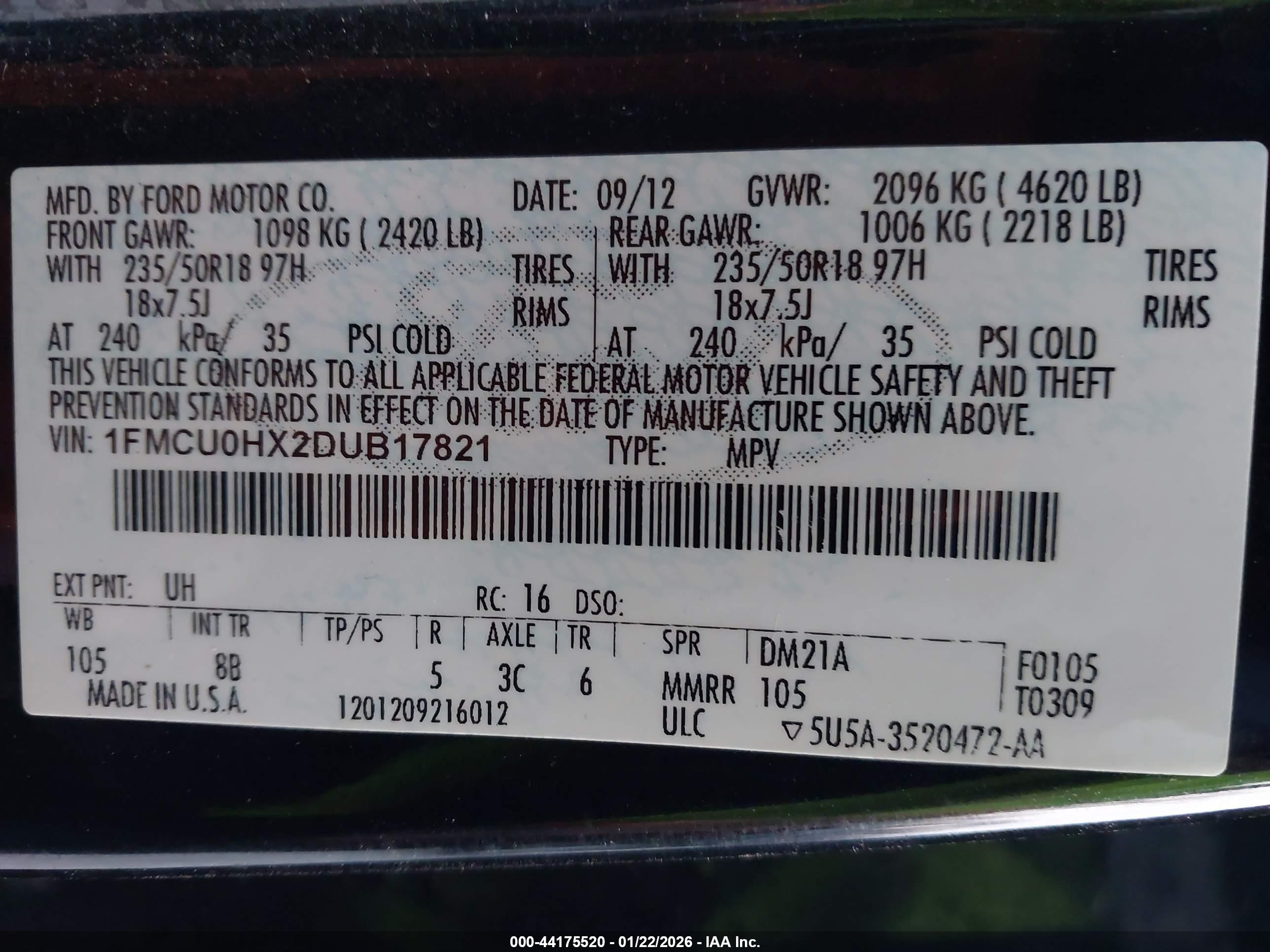 FORD ESCAPE image 9