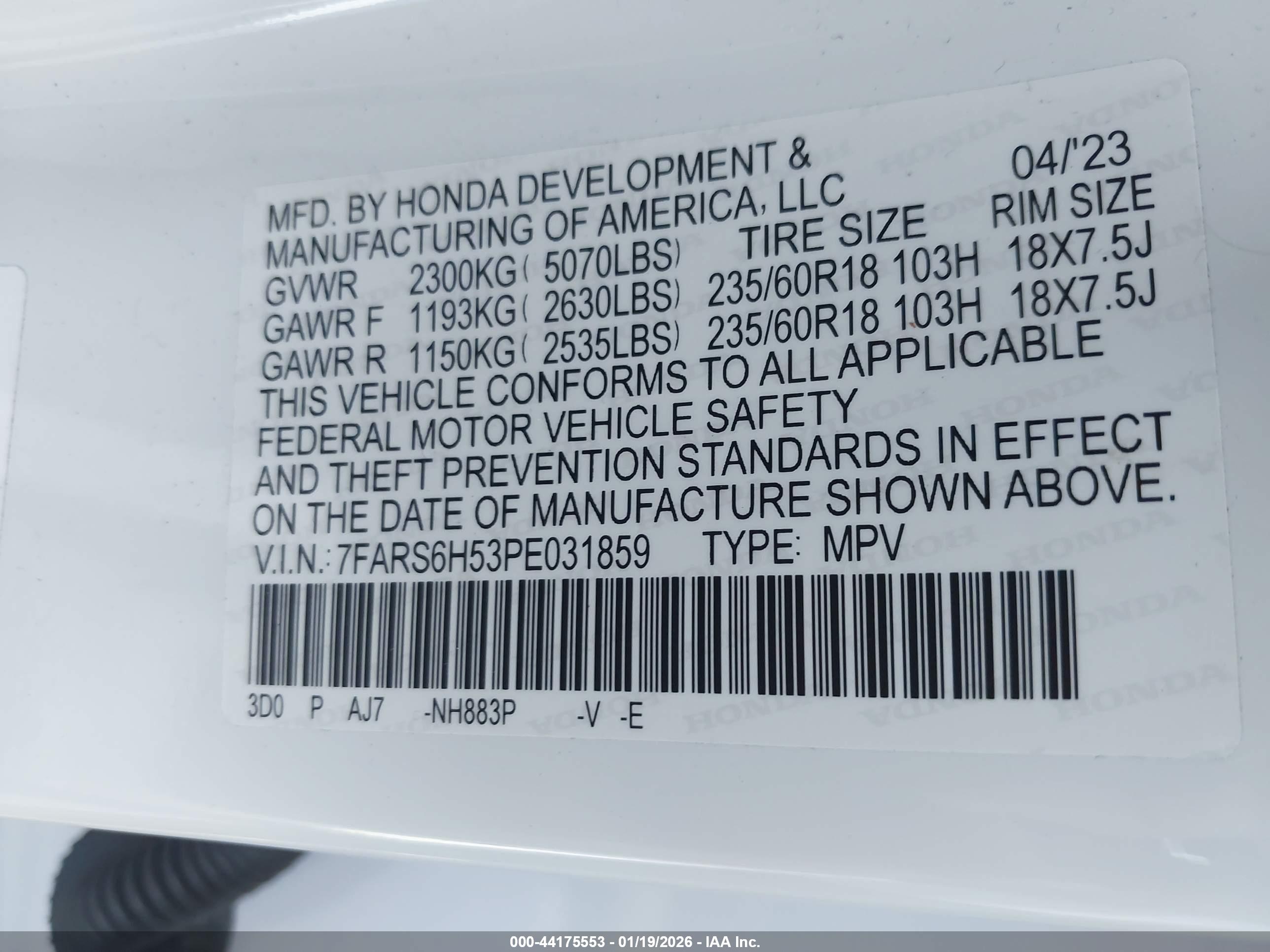 HONDA CR-V image 9