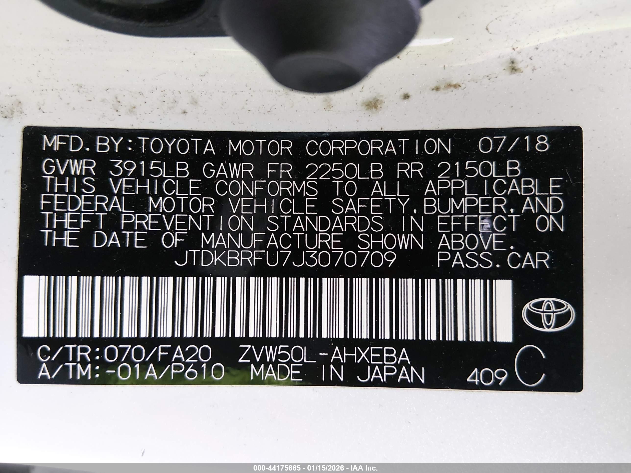 TOYOTA PRIUS image 9