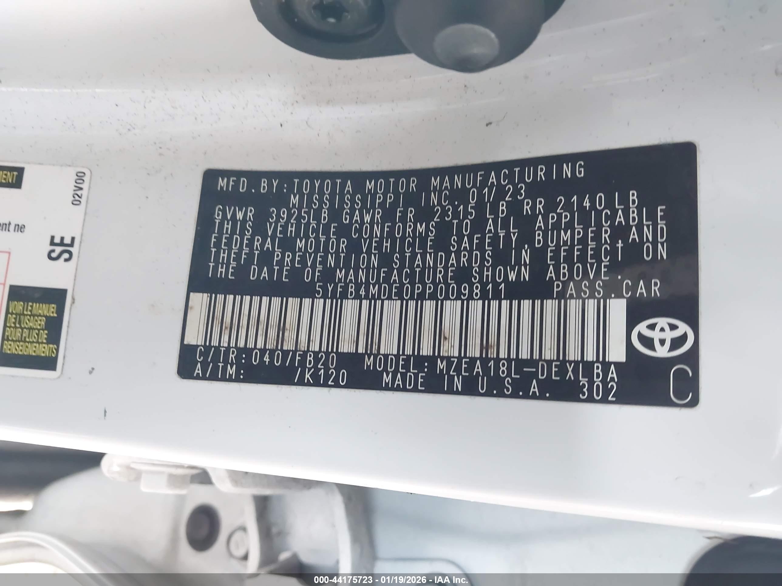 TOYOTA COROLLA image 9