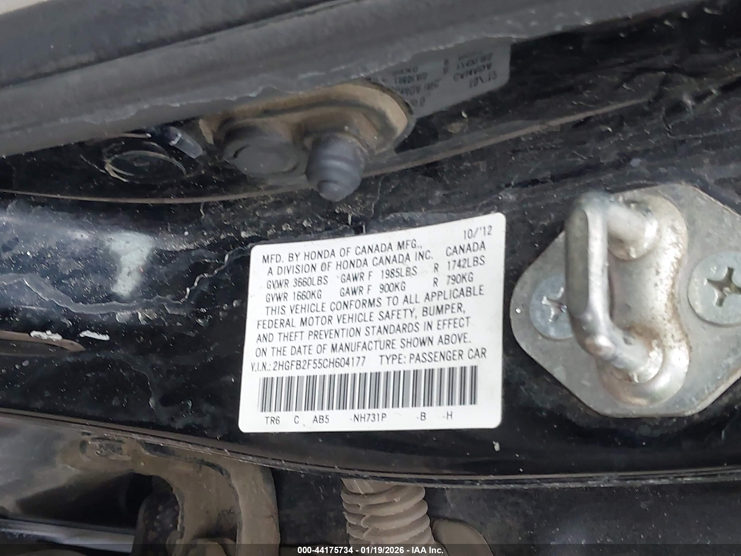 HONDA CIVIC image 9