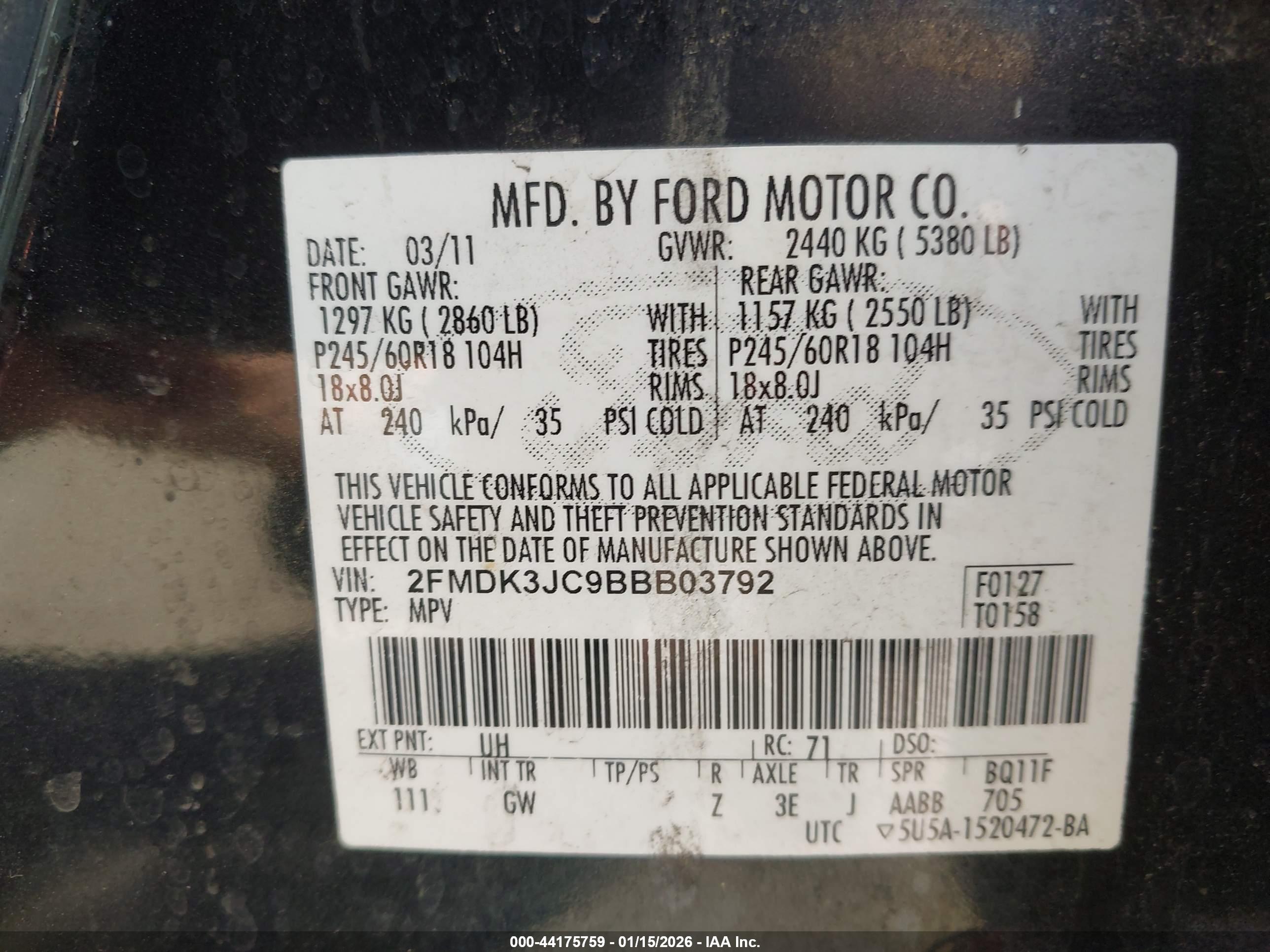 FORD EDGE image 9