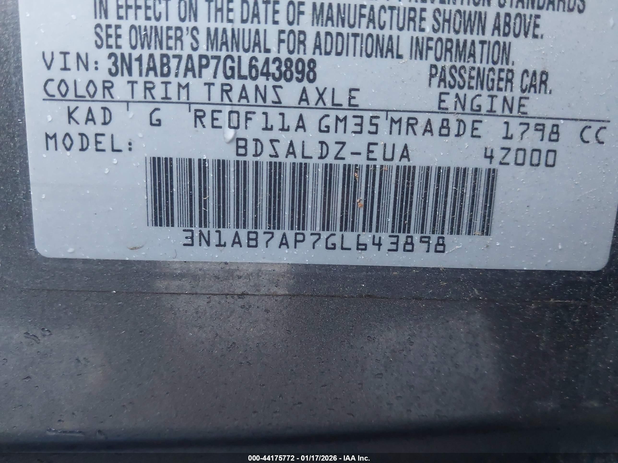 NISSAN SENTRA image 9