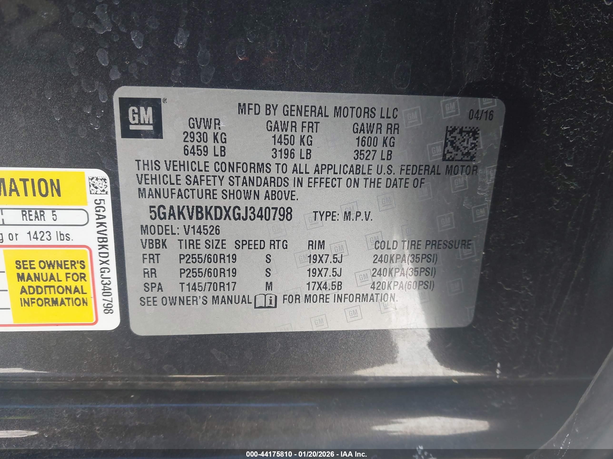 BUICK ENCLAVE image 9