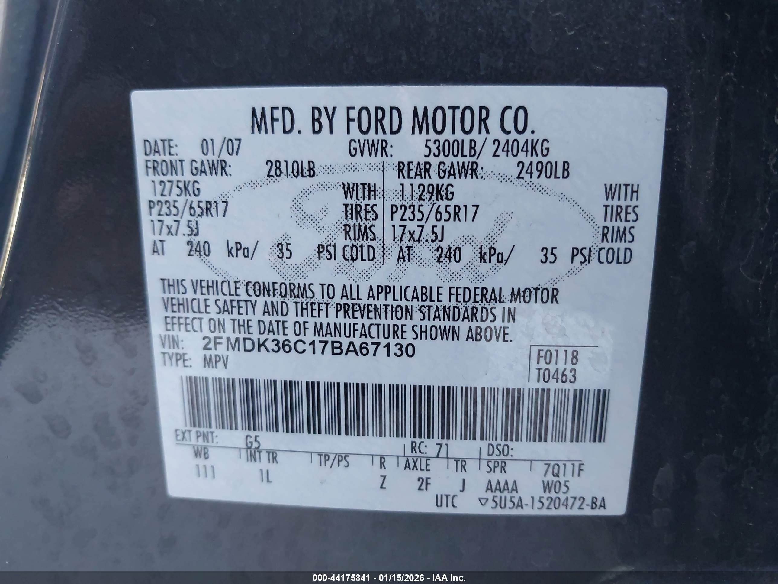 FORD EDGE image 9