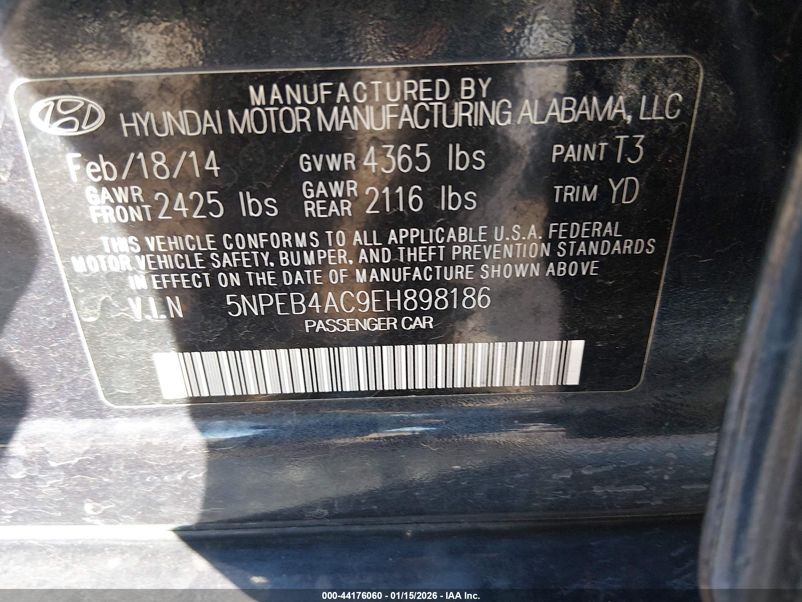 HYUNDAI SONATA image 9