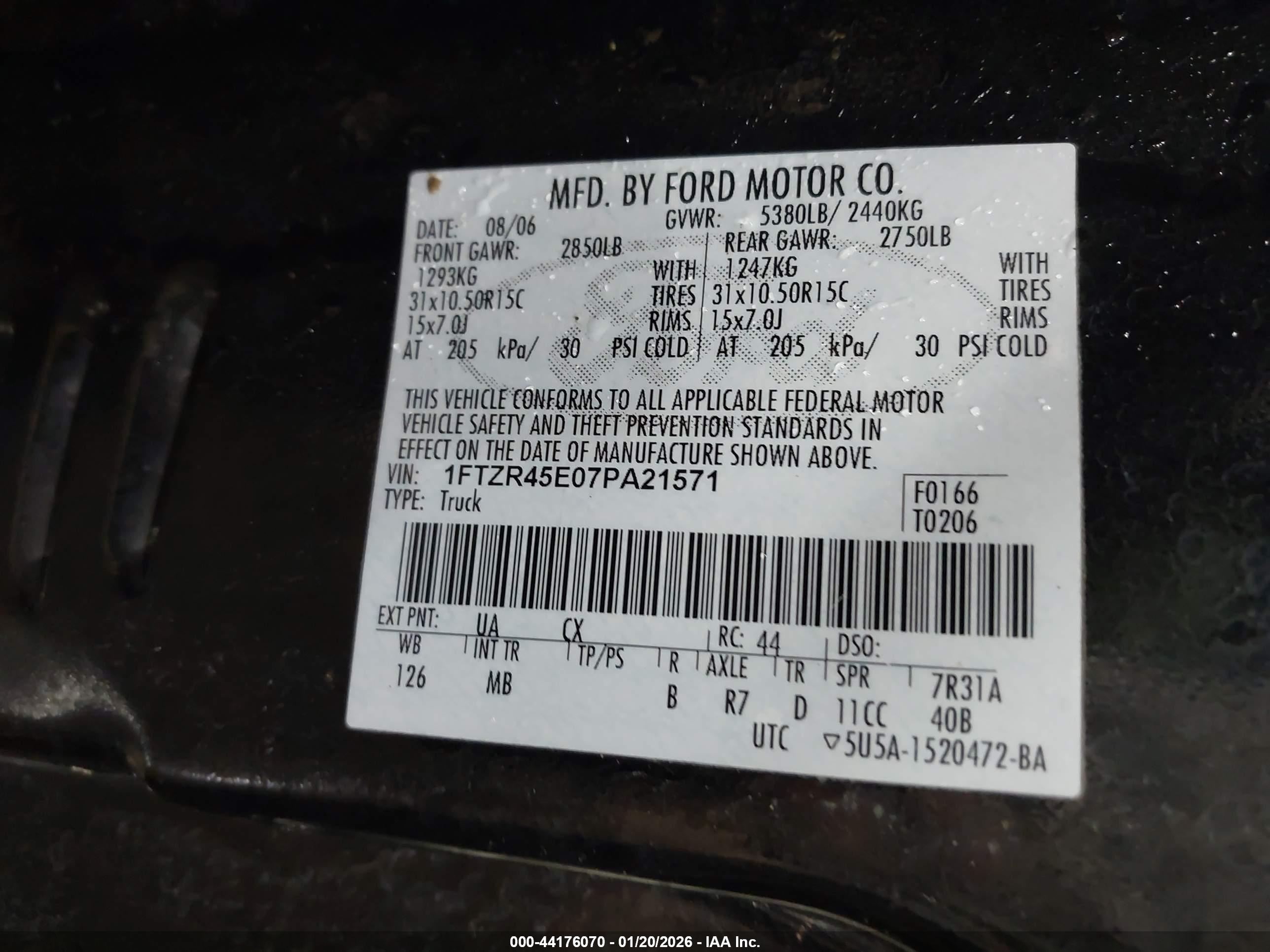FORD RANGER image 9