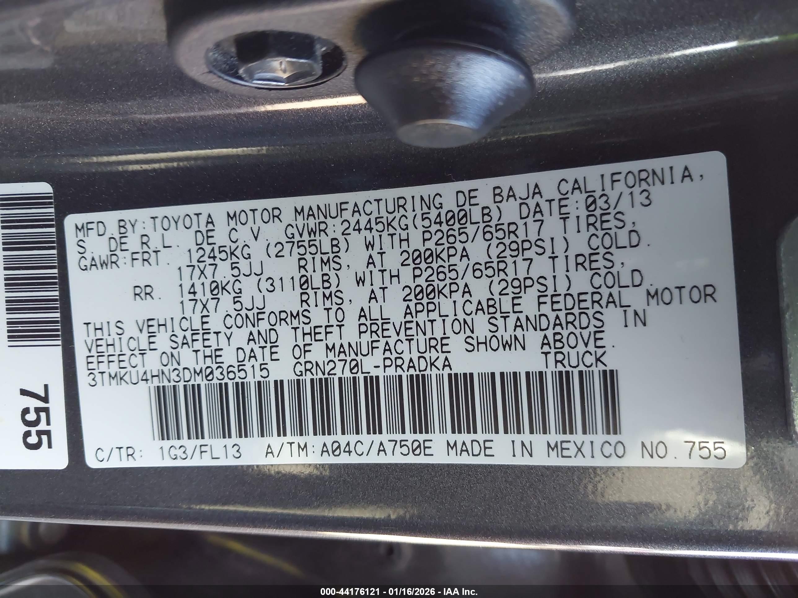 TOYOTA TACOMA image 9