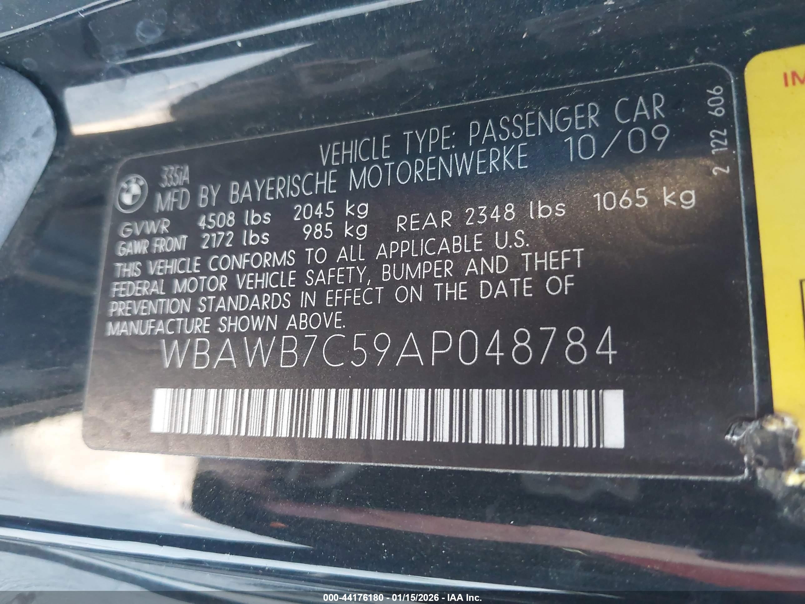 BMW 335I image 9