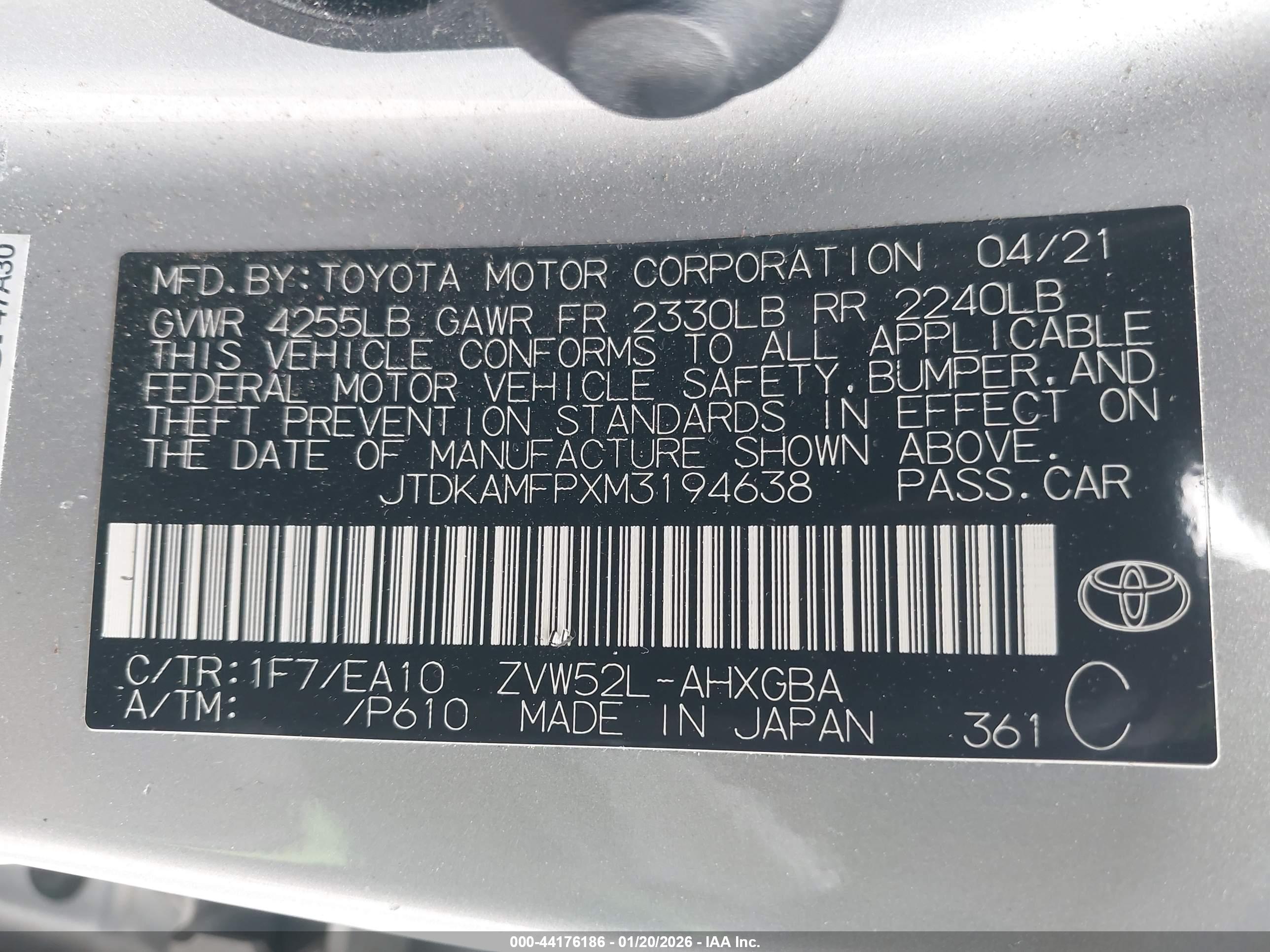 TOYOTA PRIUS image 9
