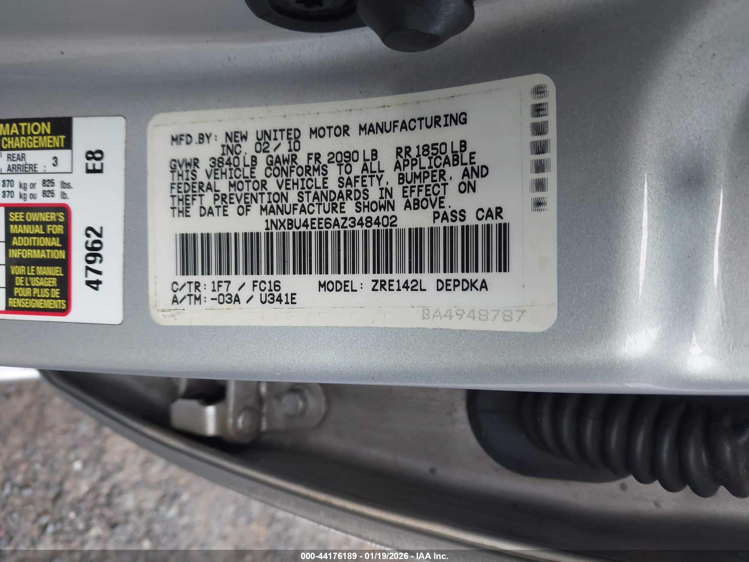 TOYOTA COROLLA image 9