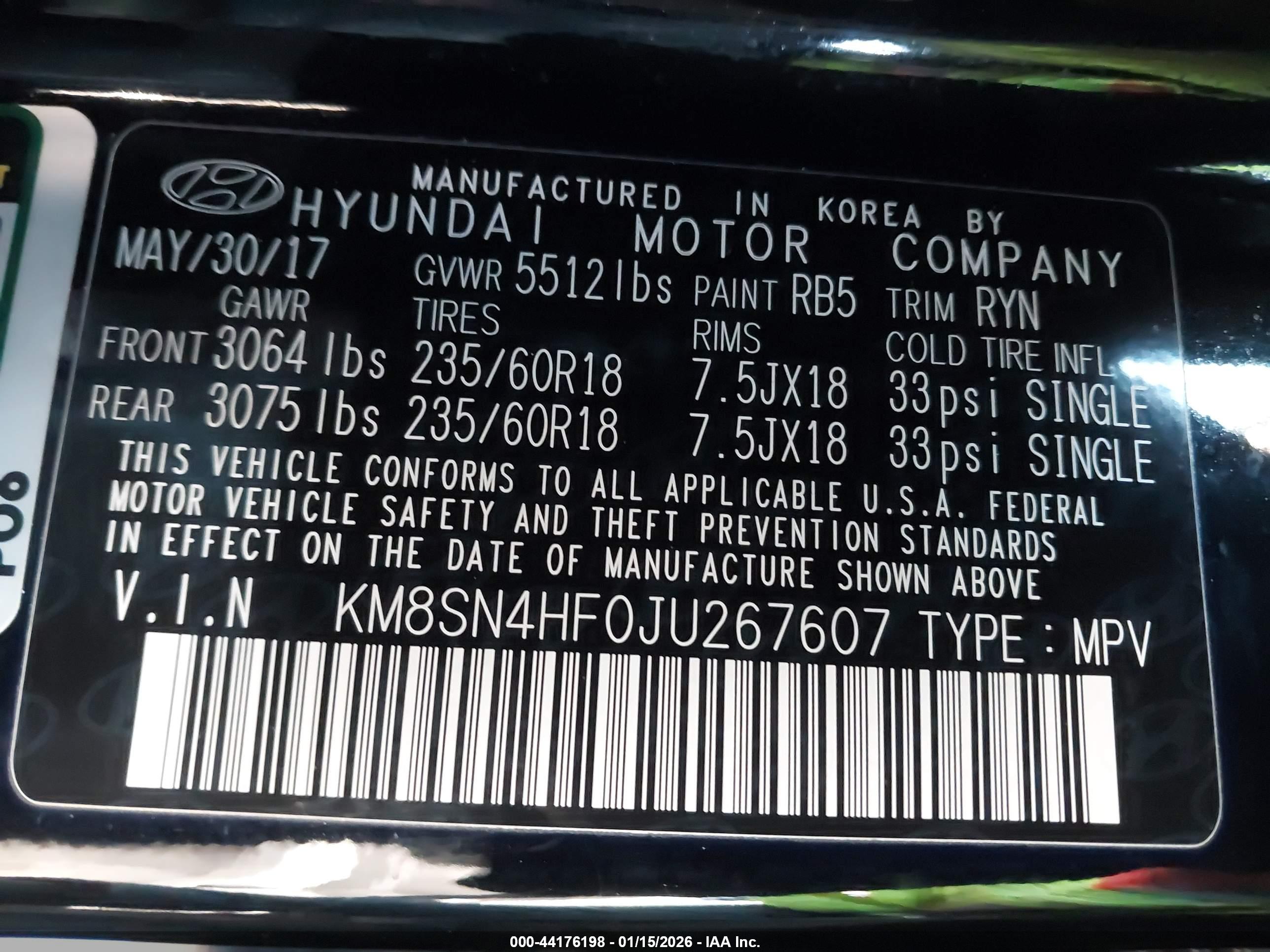 HYUNDAI SANTA image 9