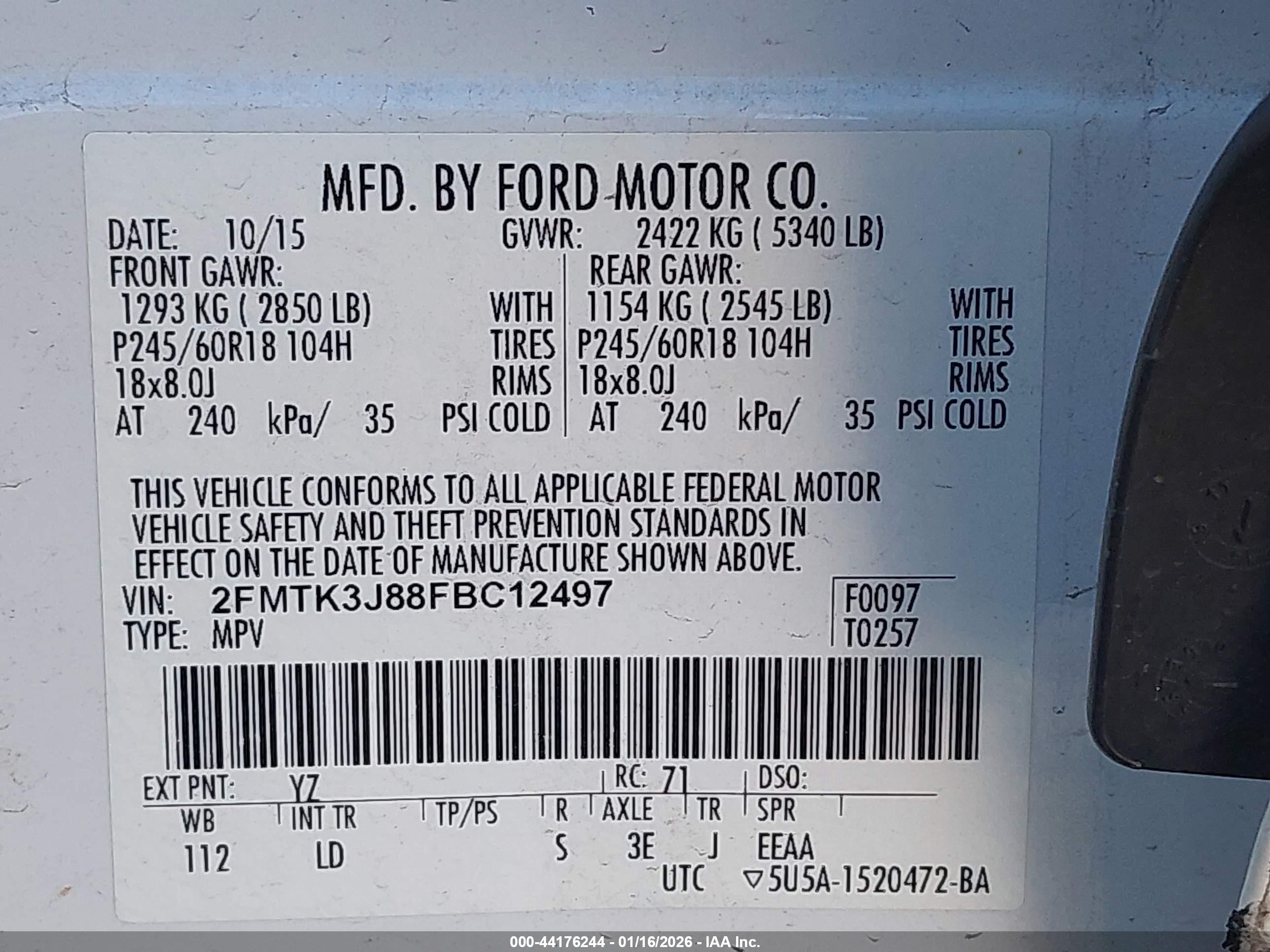 FORD EDGE image 9