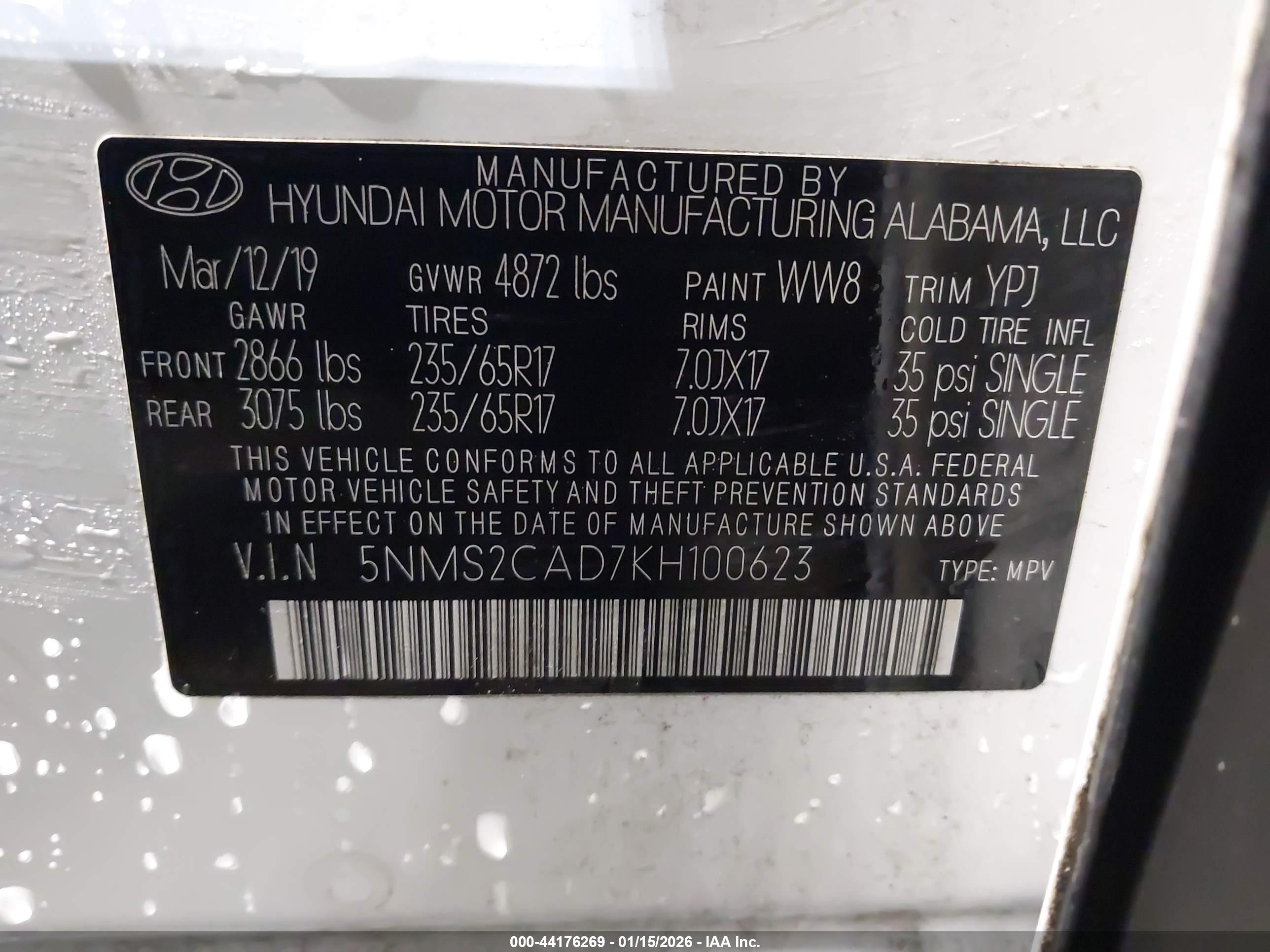 HYUNDAI SANTA image 9