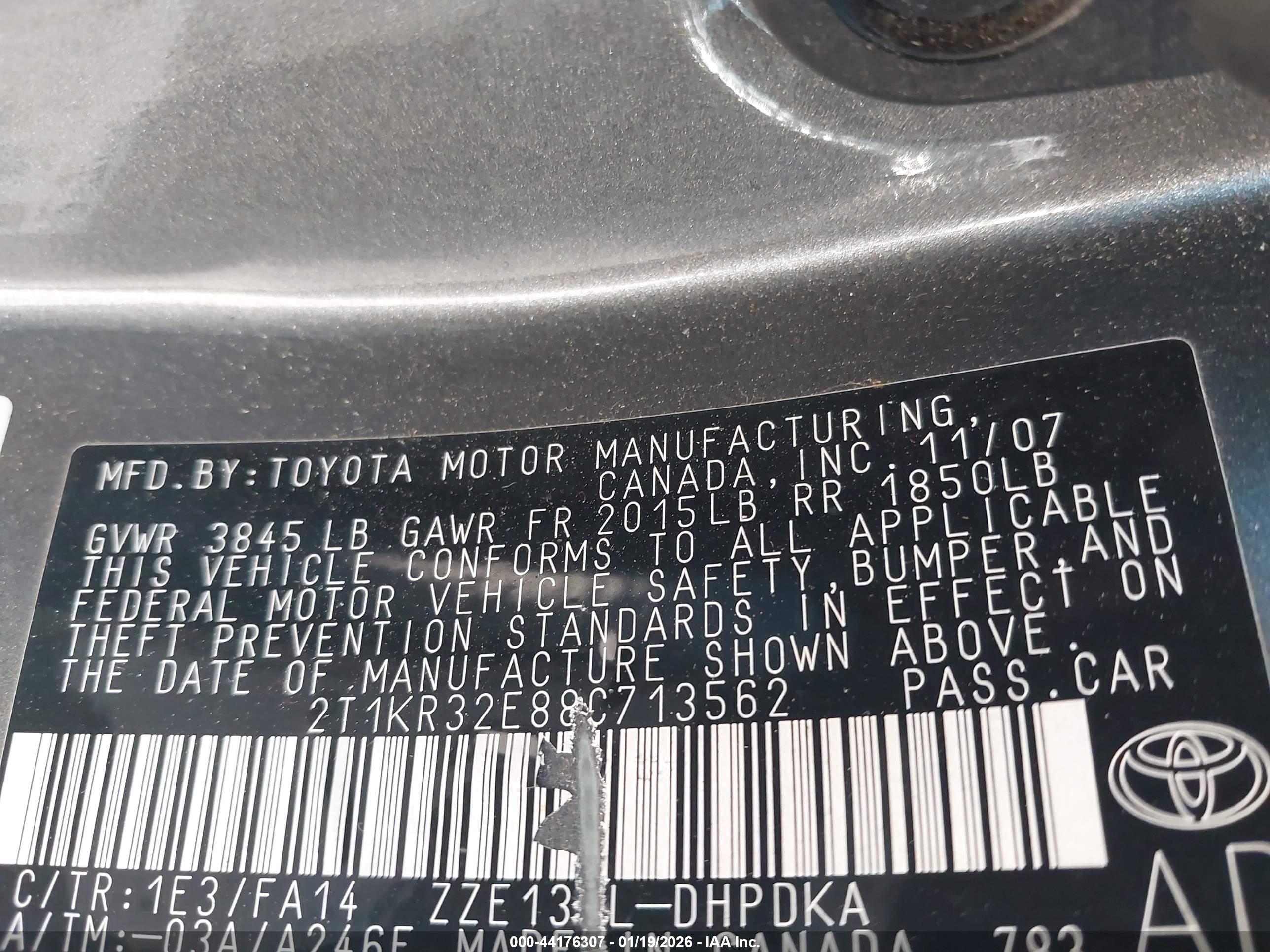 TOYOTA MATRIX image 9
