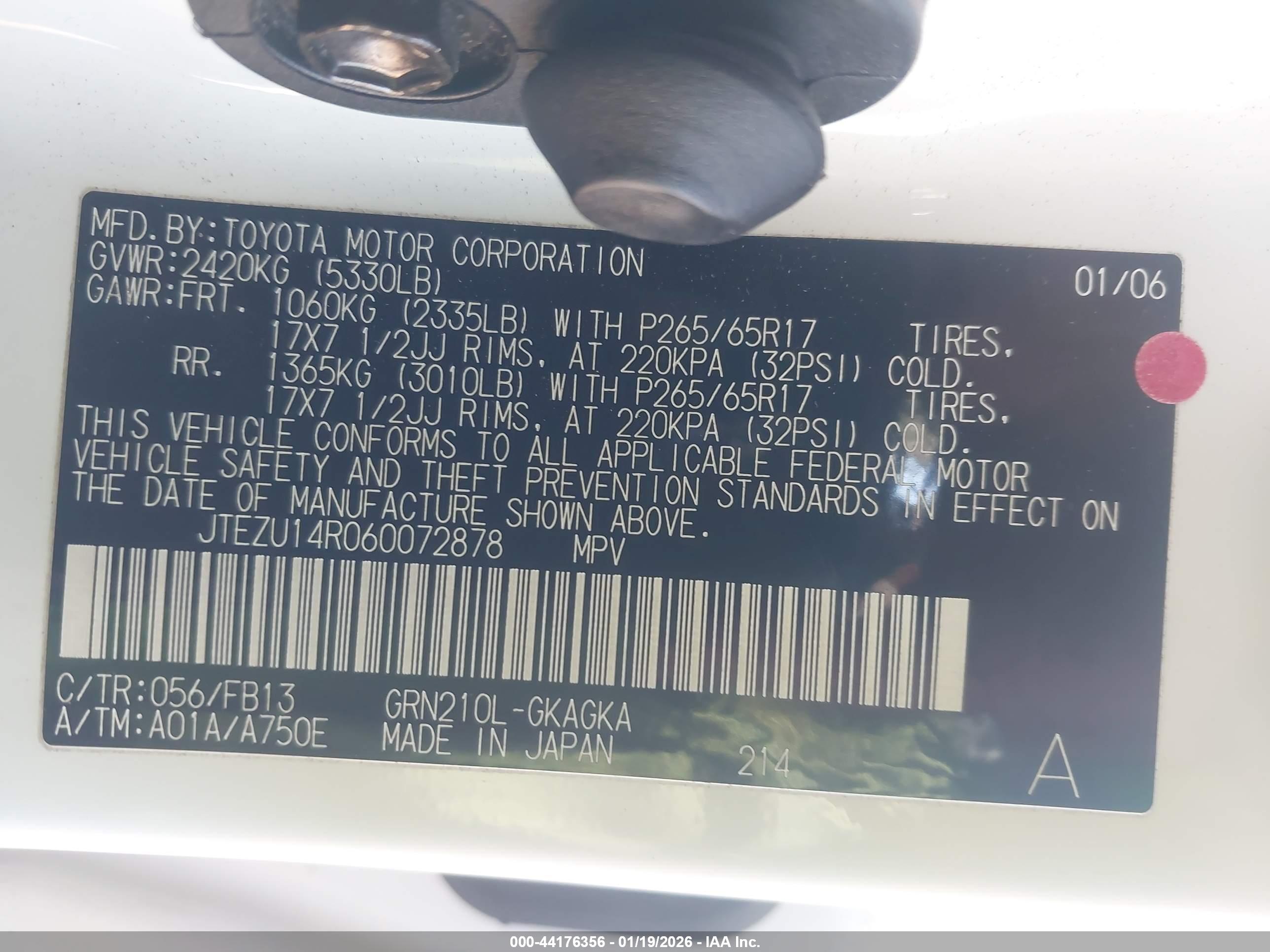 TOYOTA 4RUNNER image 9