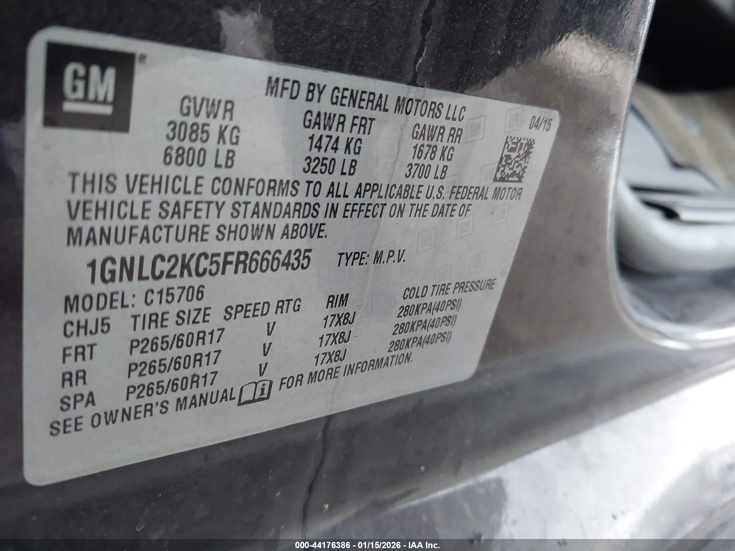 CHEVROLET TAHOE image 9