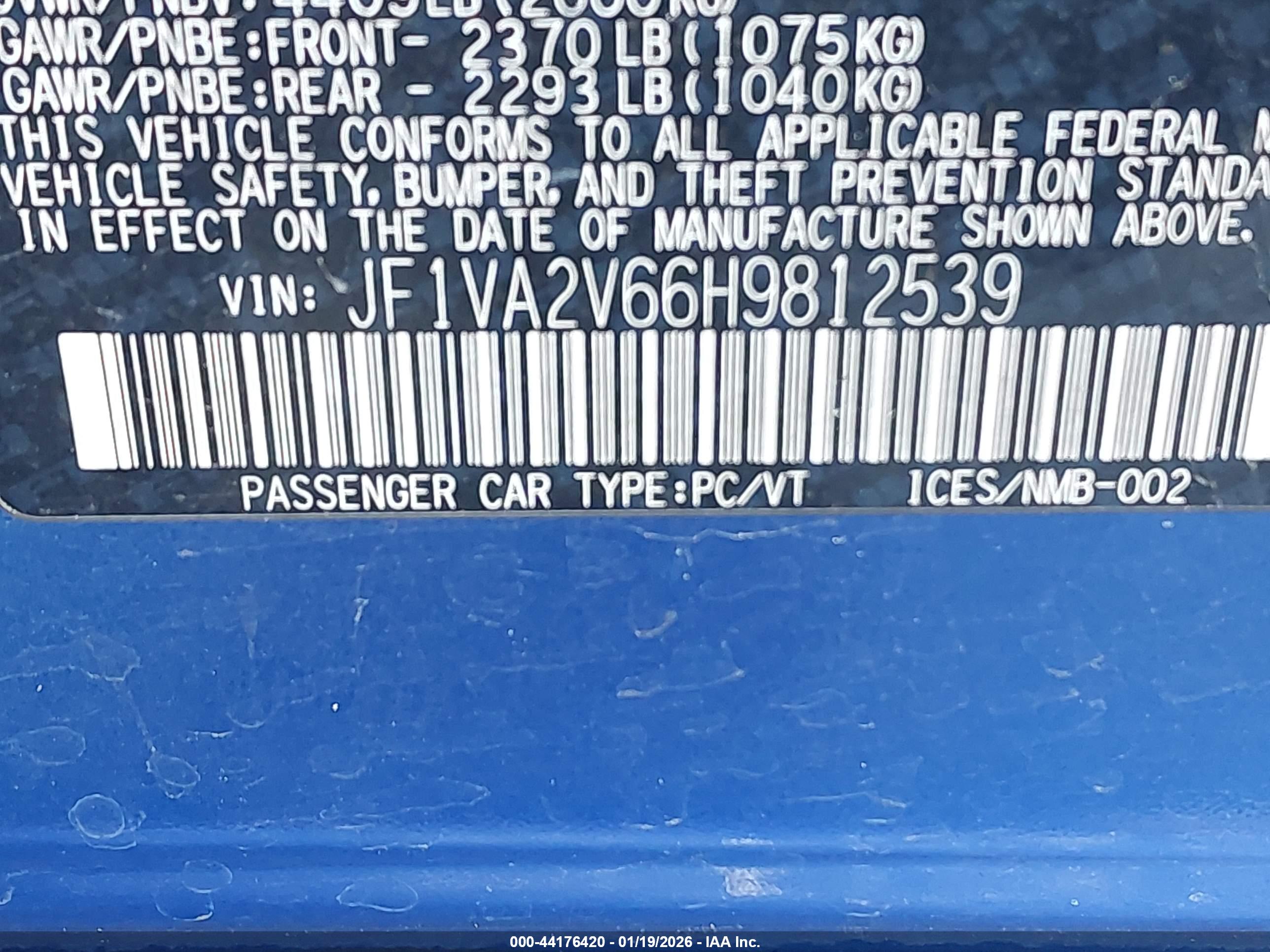 SUBARU WRX image 9
