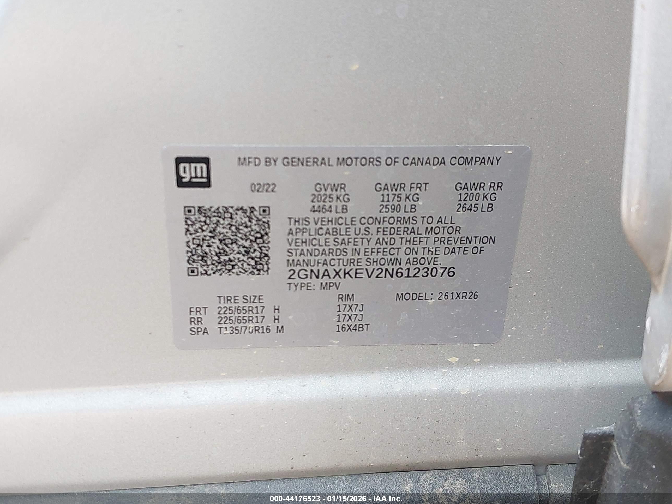 CHEVROLET EQUINOX image 9