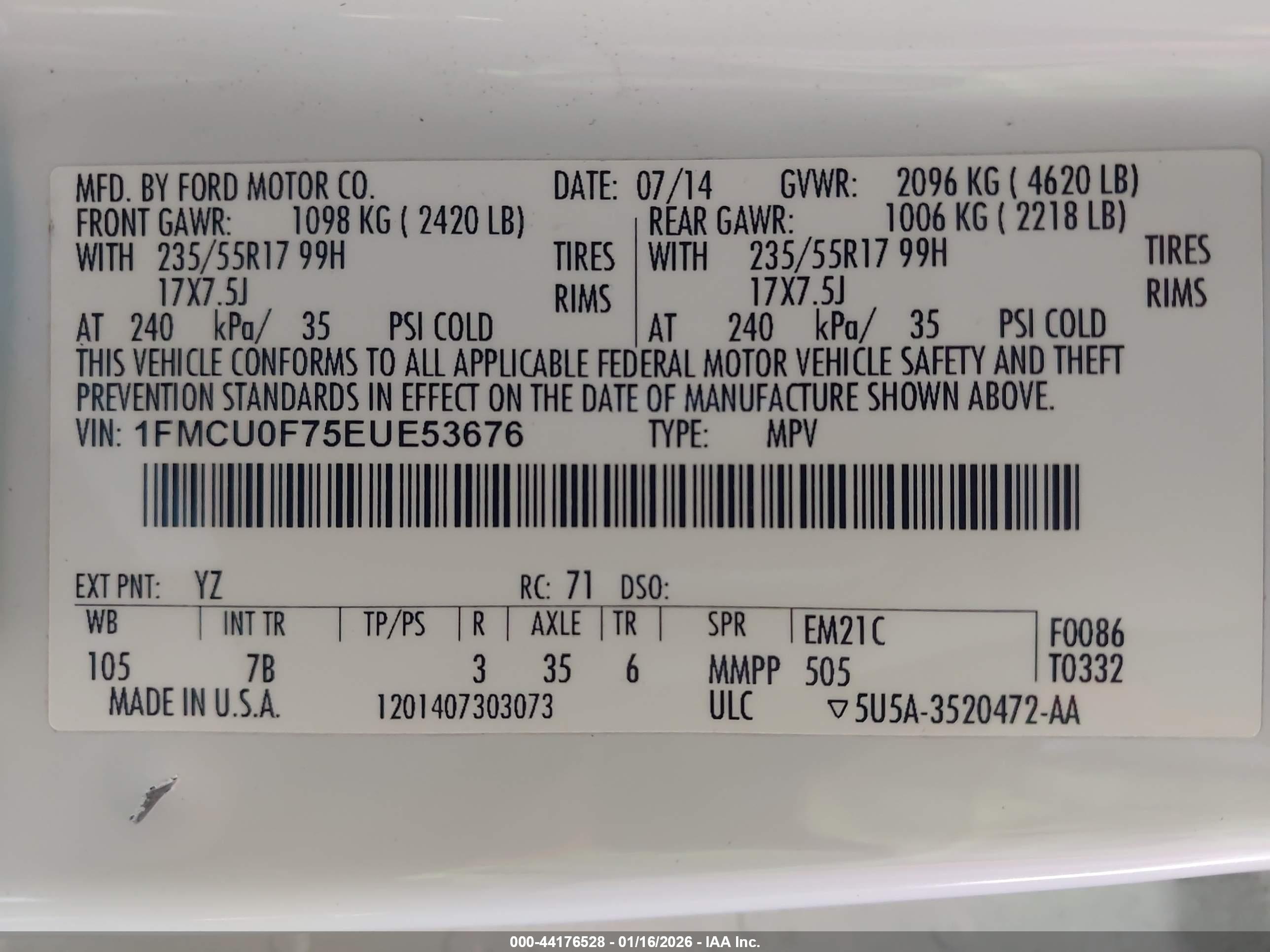 FORD ESCAPE image 9