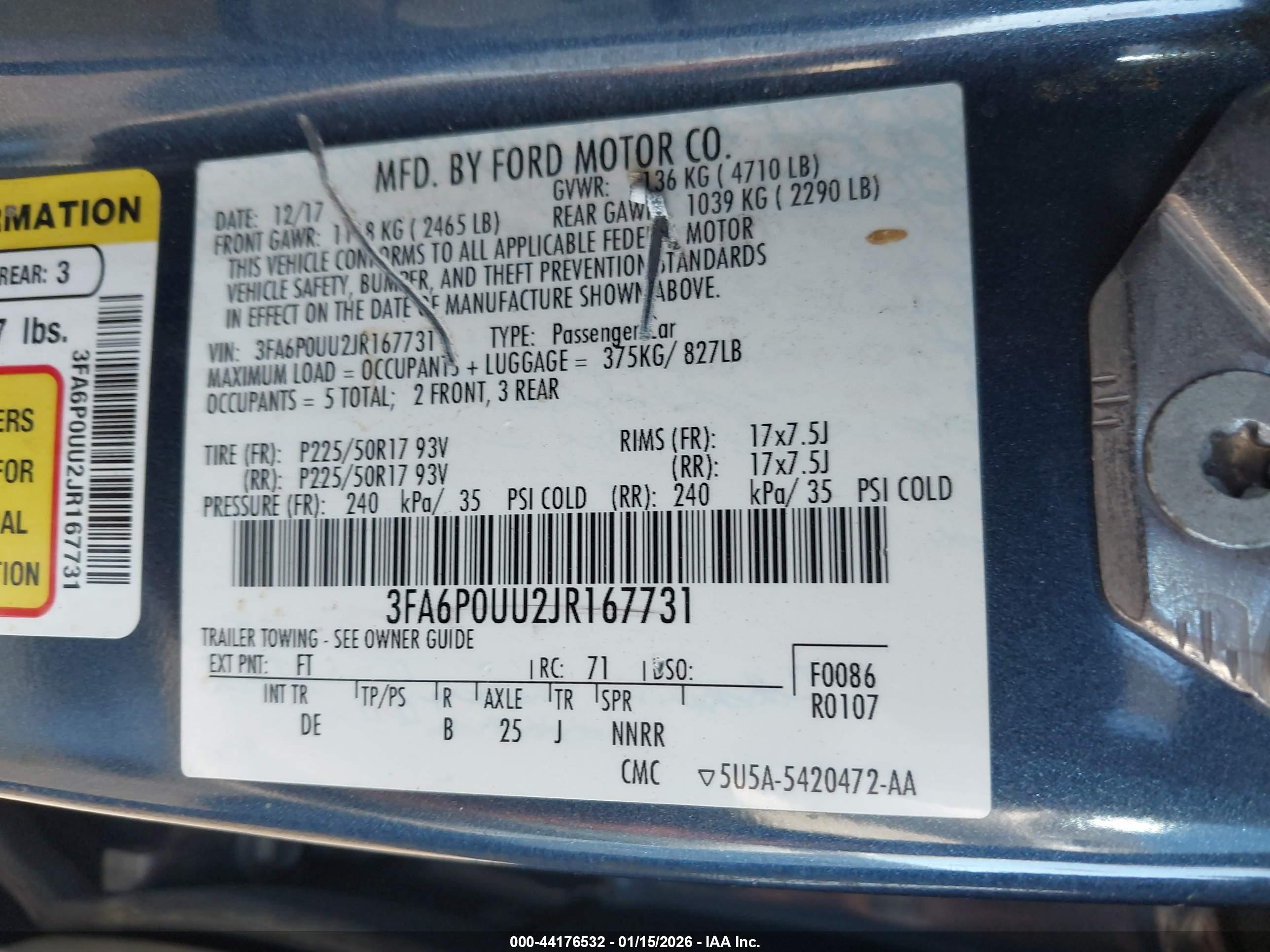 FORD FUSION image 9