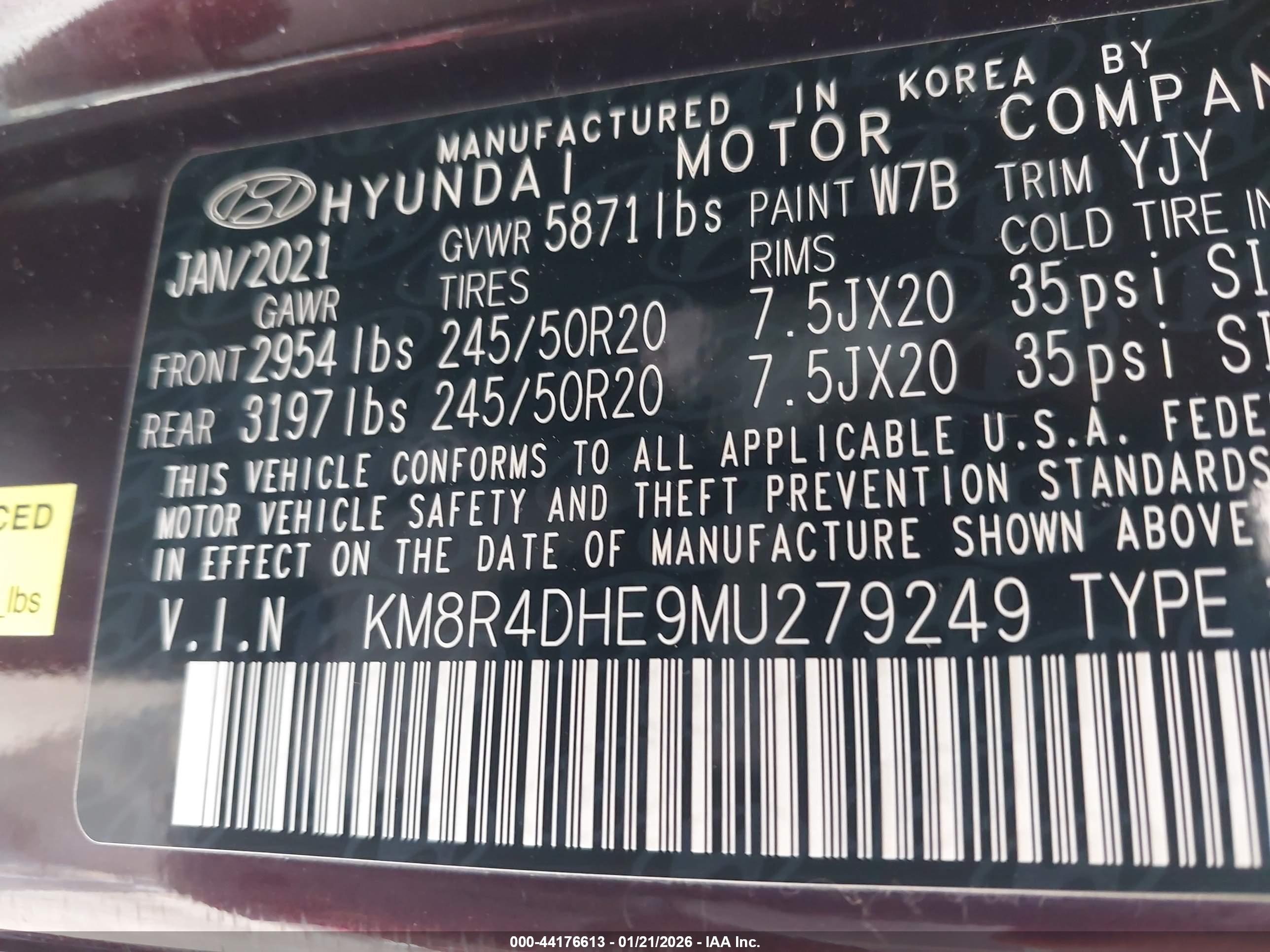 HYUNDAI PALISADE image 9