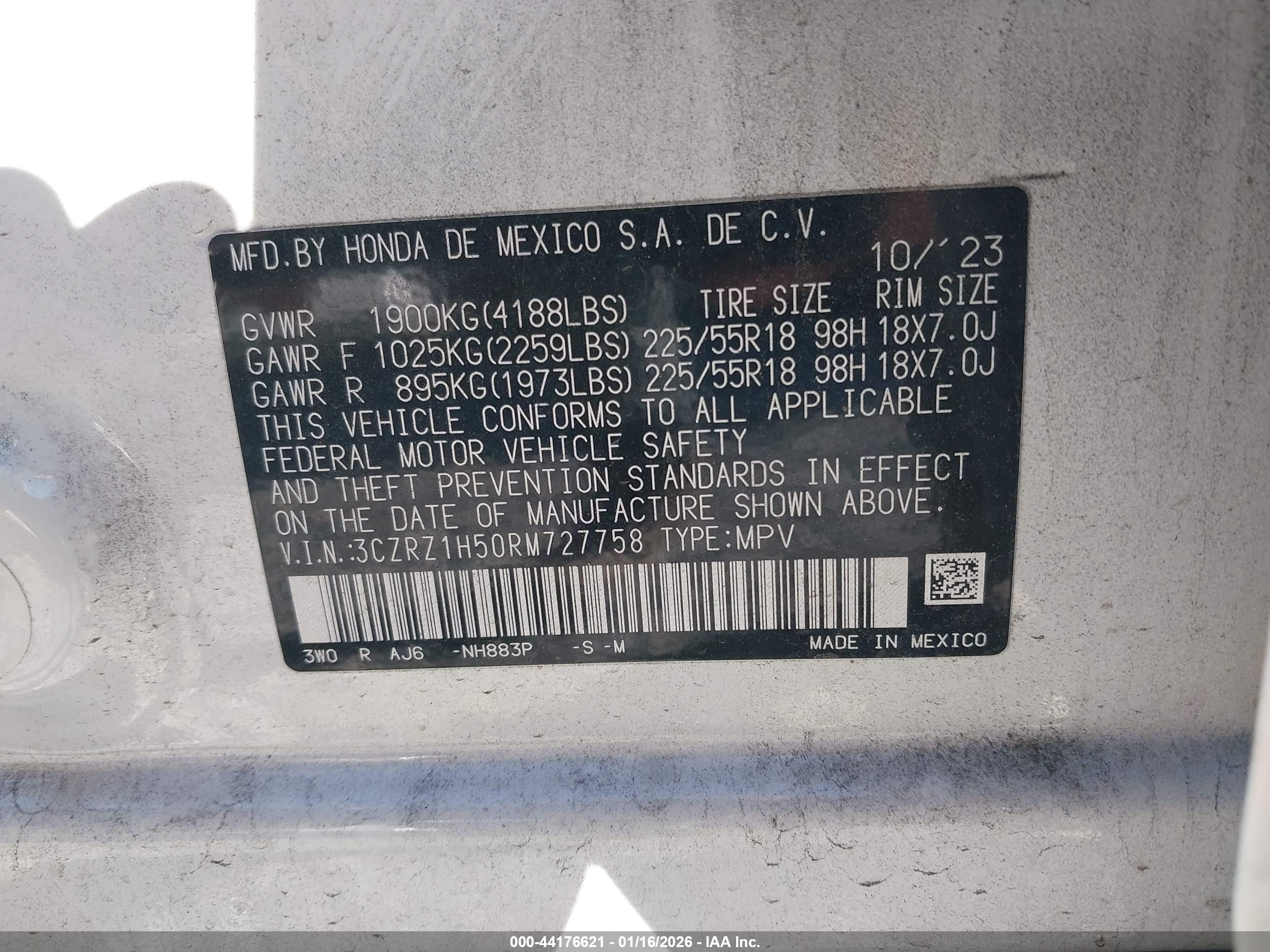 HONDA HR-V image 9